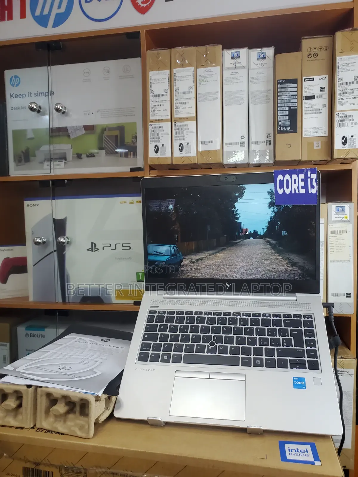 New Laptop HP EliteBook 745 G5 12GB Intel Core i3 SSD 256GB