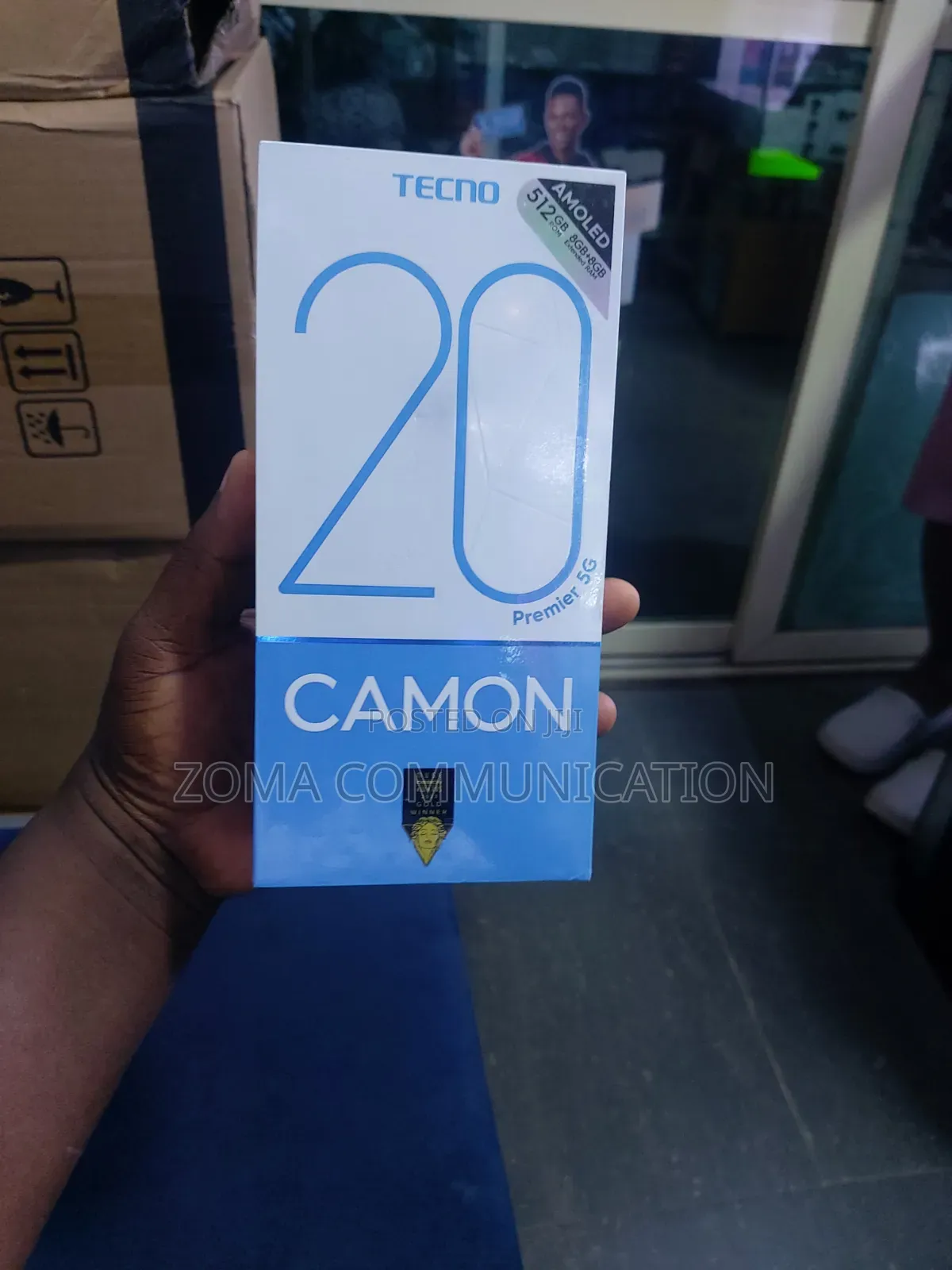 New Tecno Camon 20 Premier 5G 512 GB Black