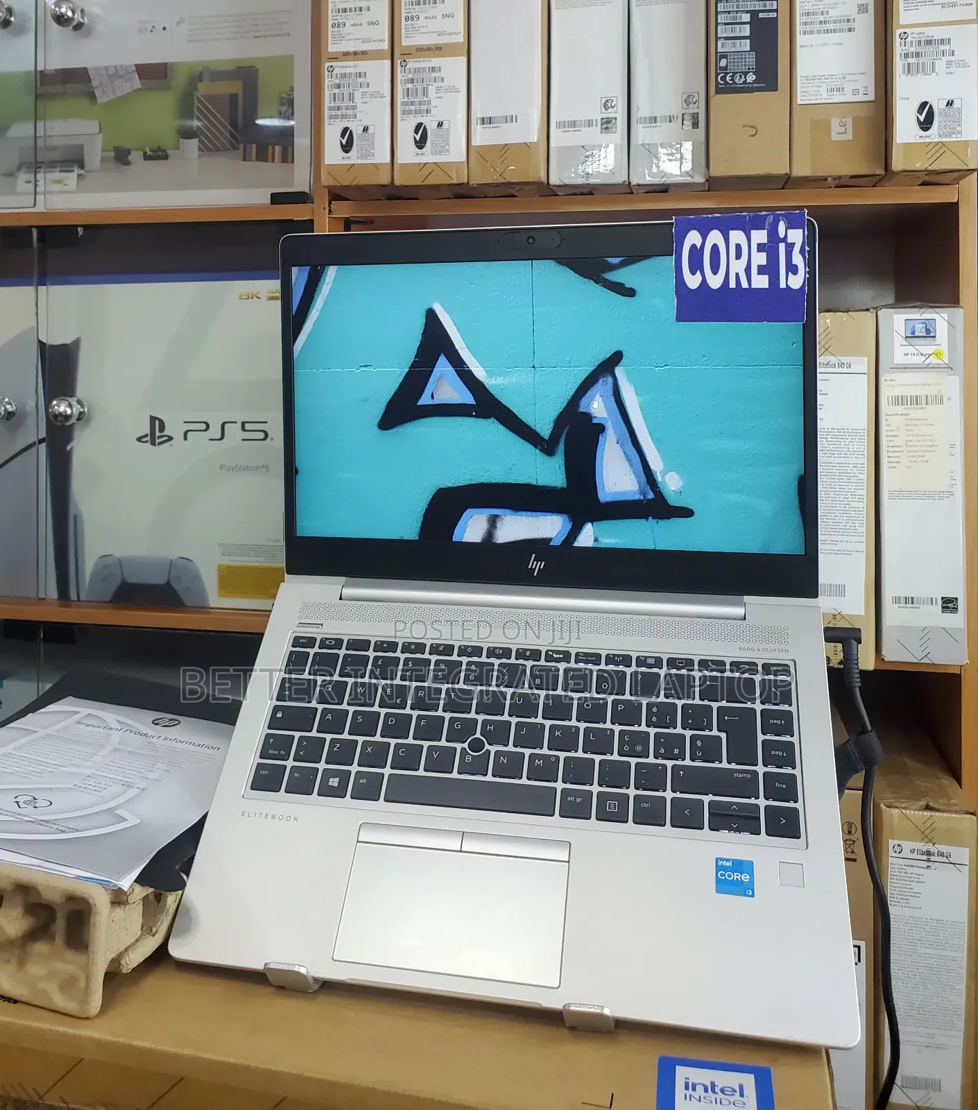 New Laptop HP EliteBook 745 G5 16GB Intel Core i3 SSD 256GB