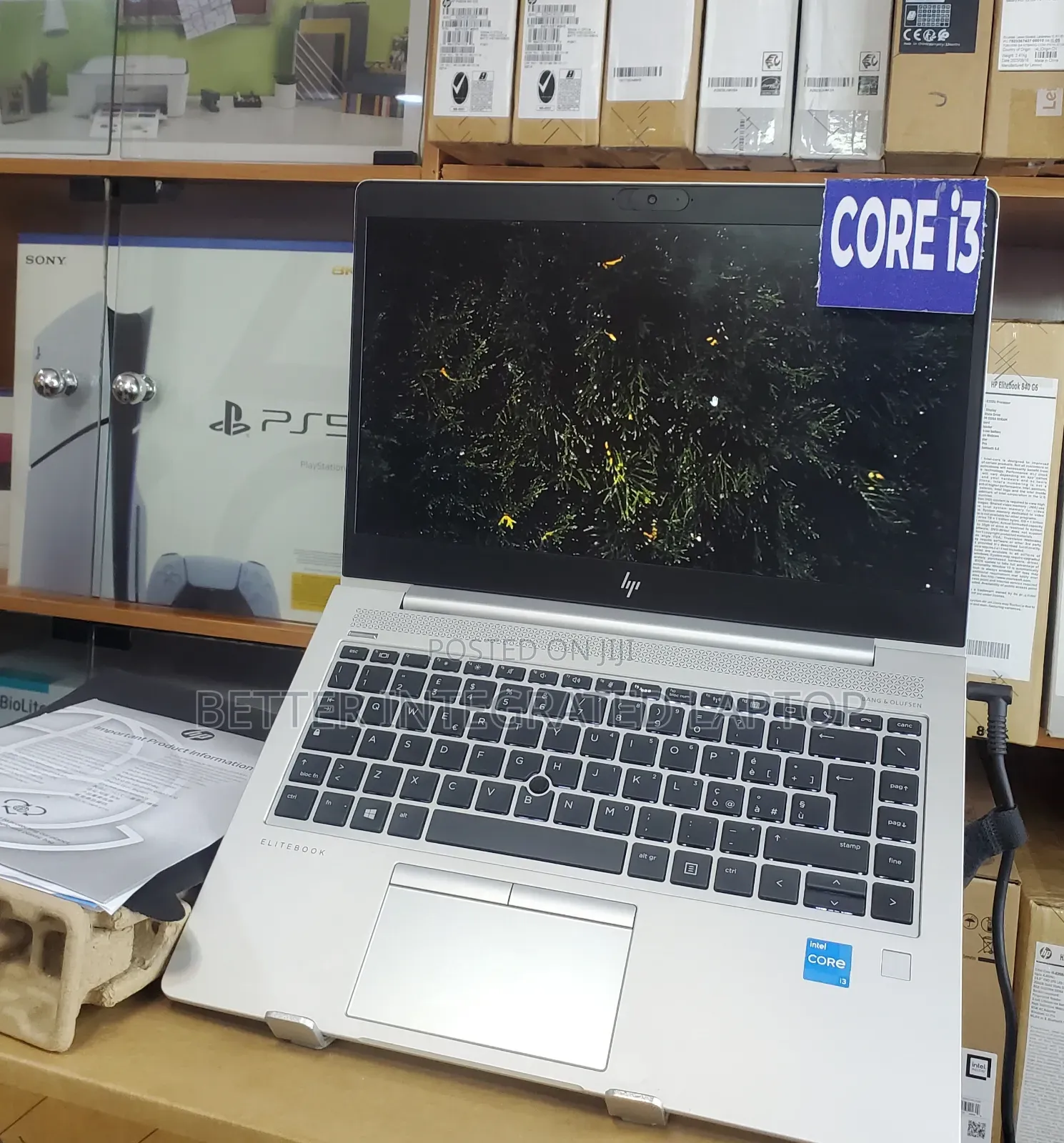 New Laptop HP EliteBook 745 G5 16GB Intel Core i3 SSD 256GB