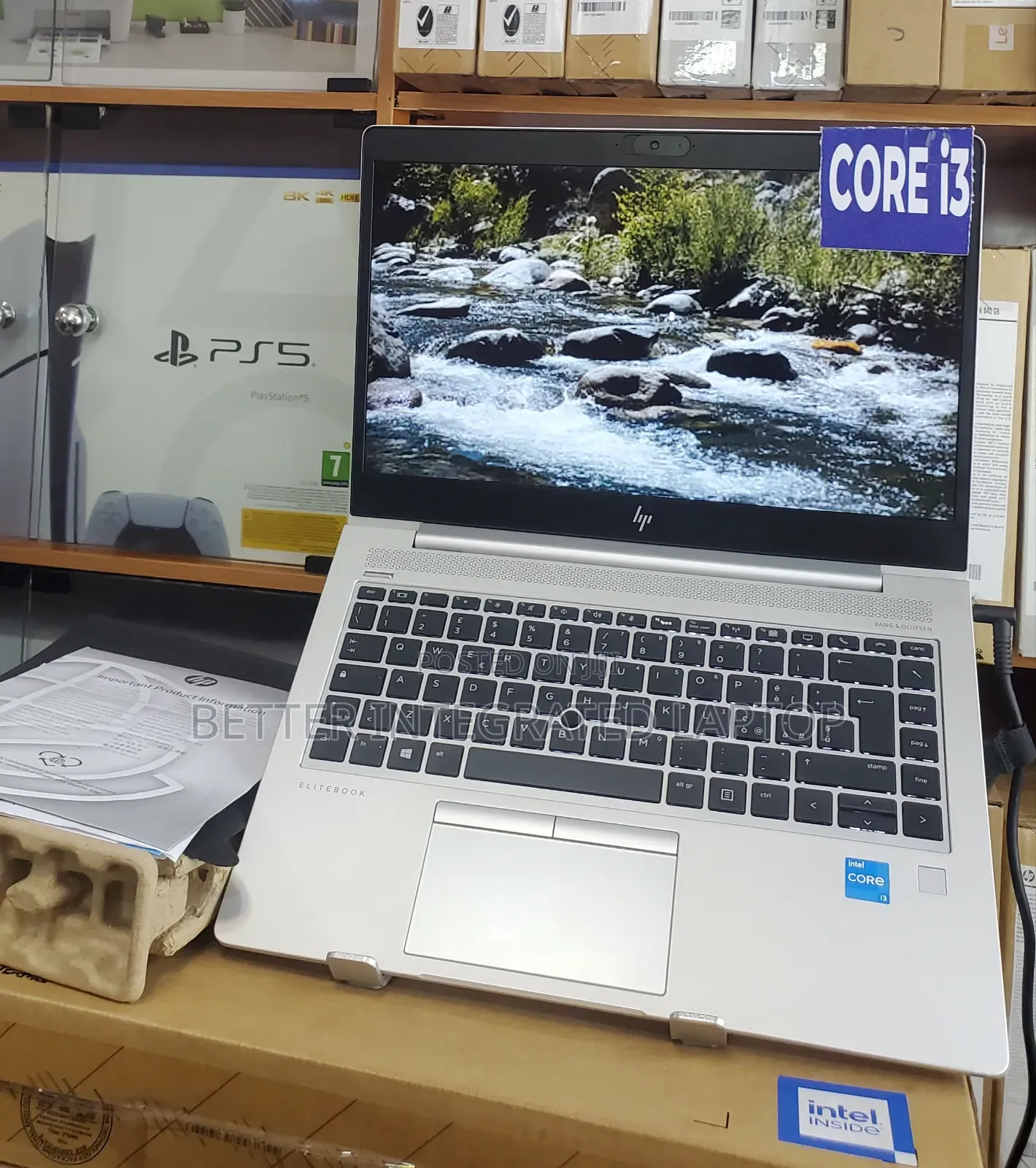 New Laptop HP EliteBook 745 G5 4GB Intel Core i3 SSD 256GB