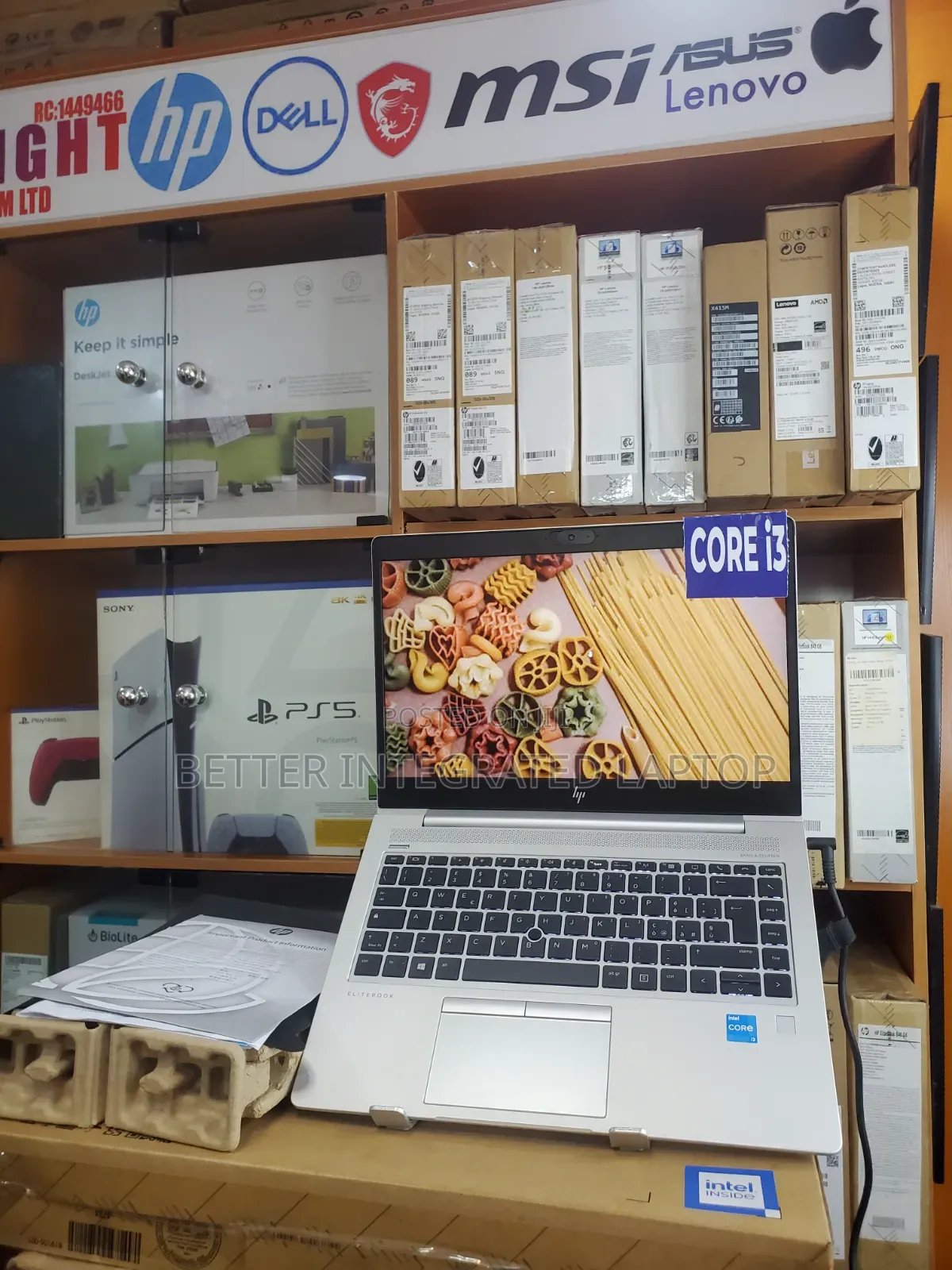 New Laptop HP EliteBook 745 G5 8GB Intel Core i3 SSD 512GB