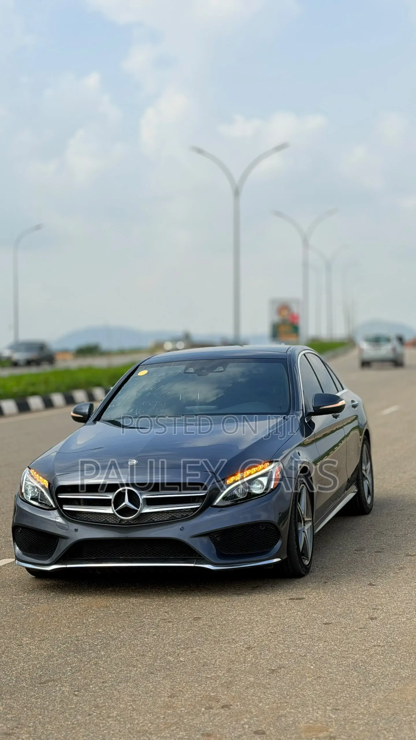 Mercedes-Benz C400 2015 Gray