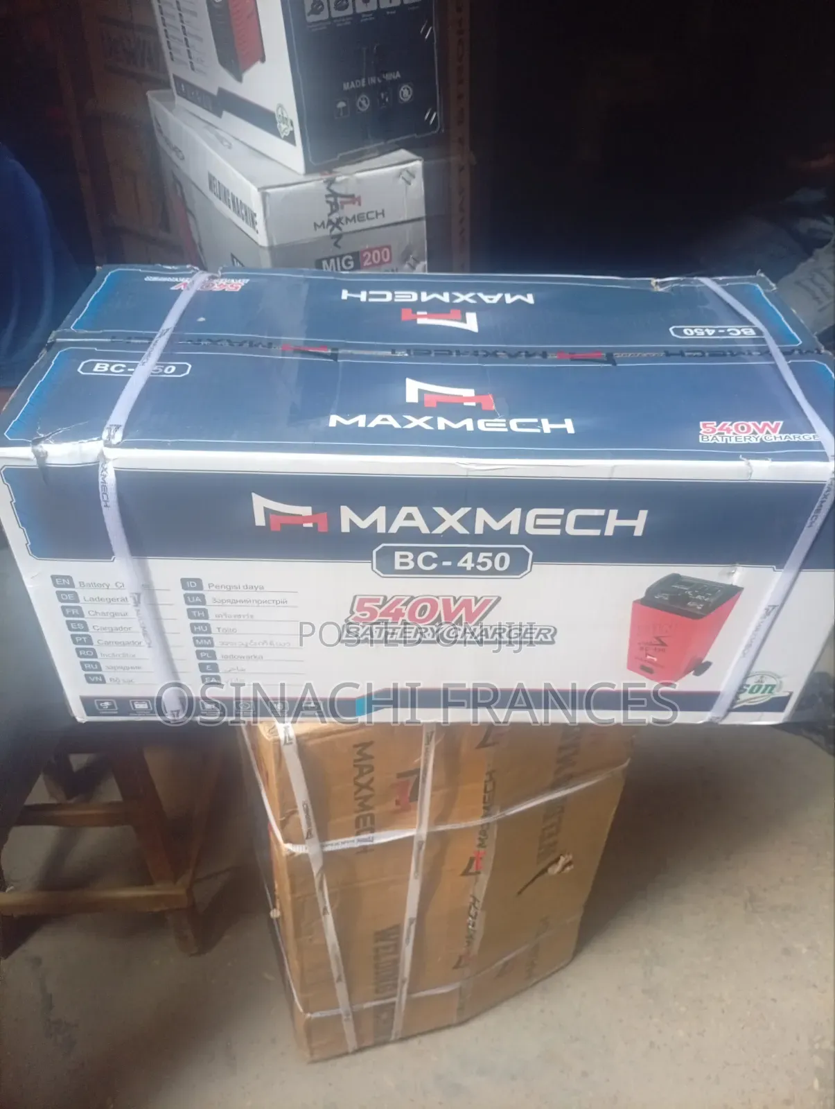 Maxmech Motor Battery Charger 450