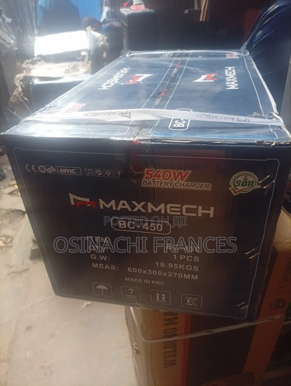 Maxmech Motor Battery Charger 450