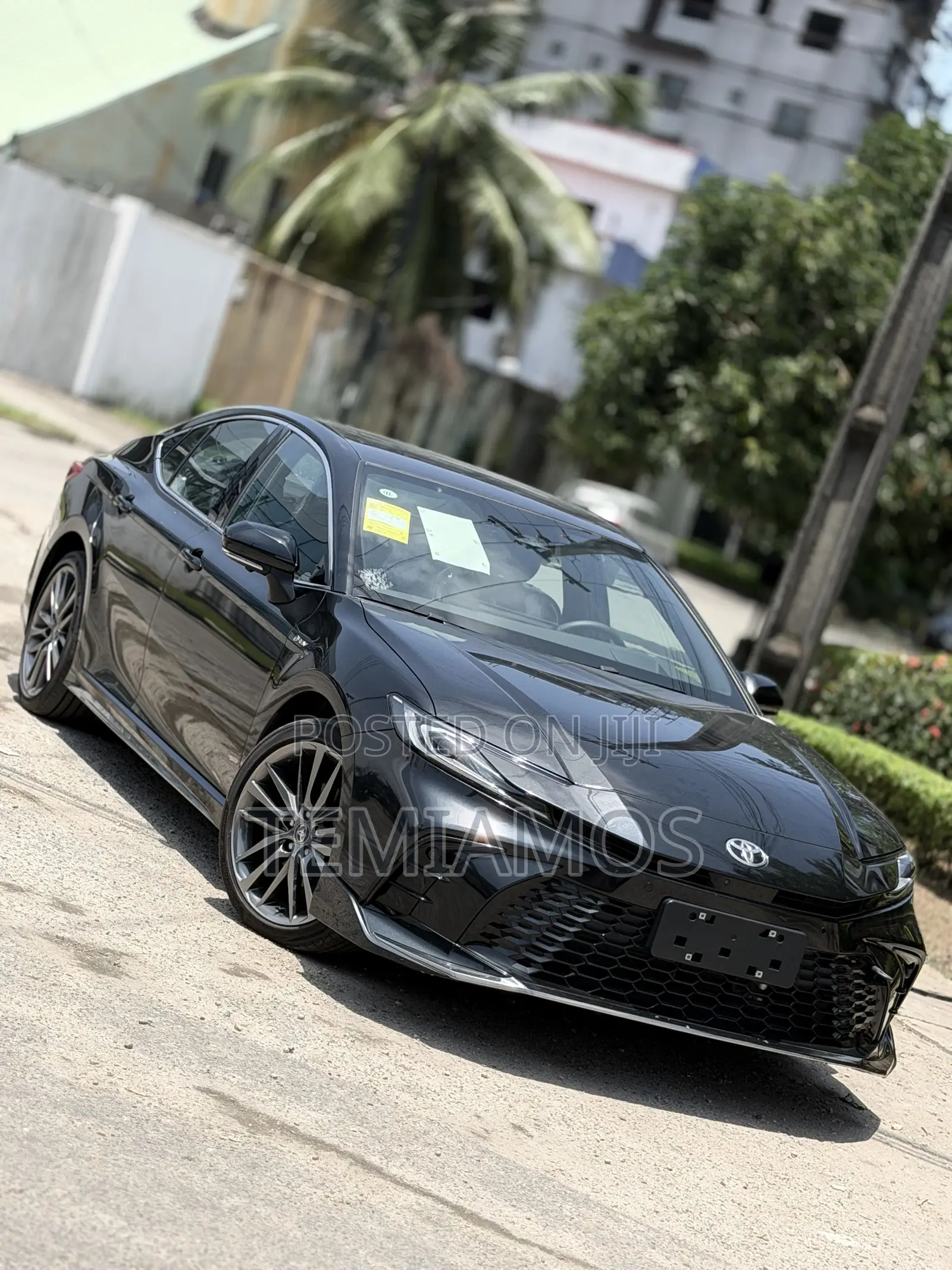 New Toyota Camry SE 2025 Black