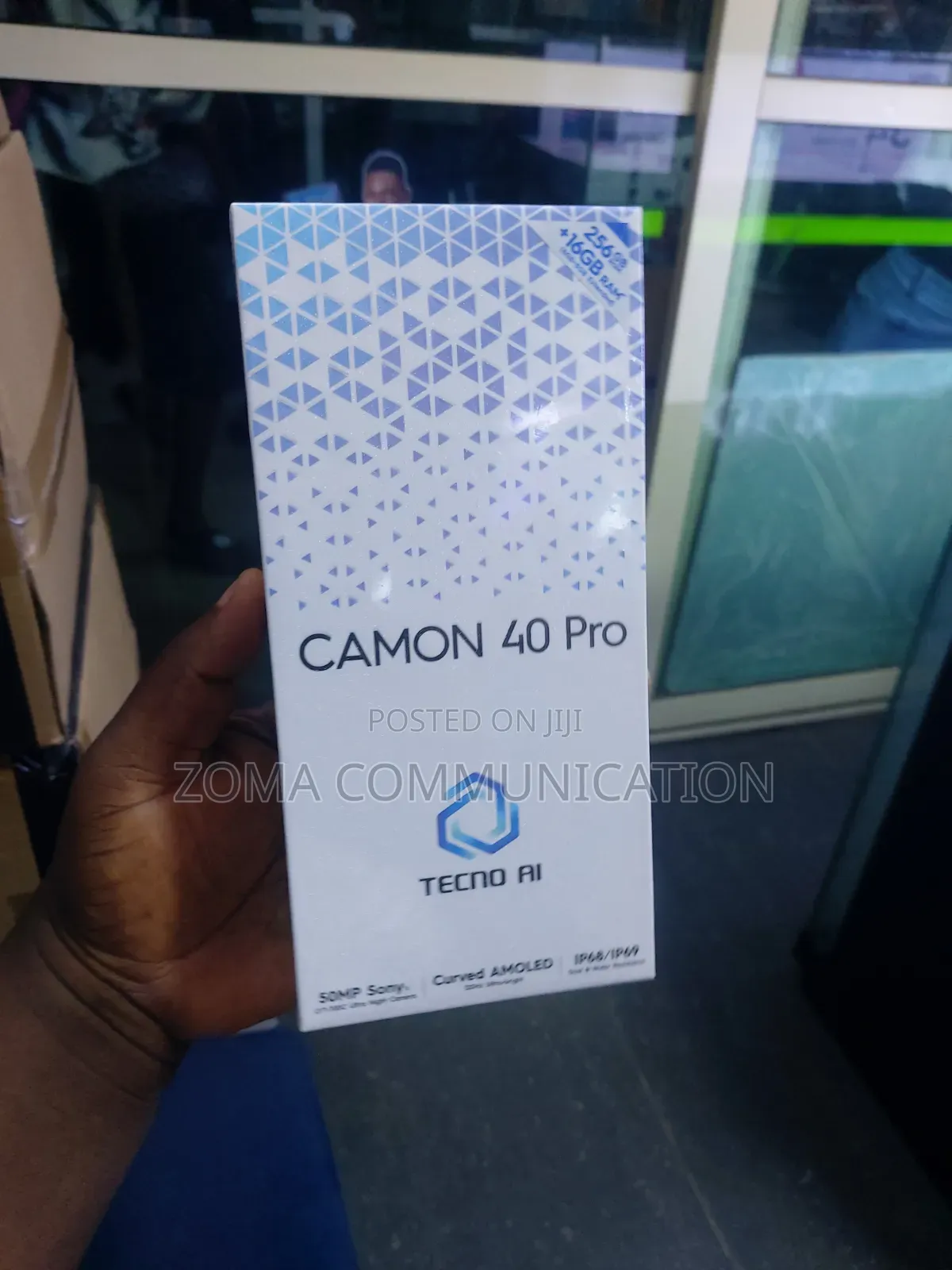 New Tecno Camon 40 Pro 4G 256 GB Black