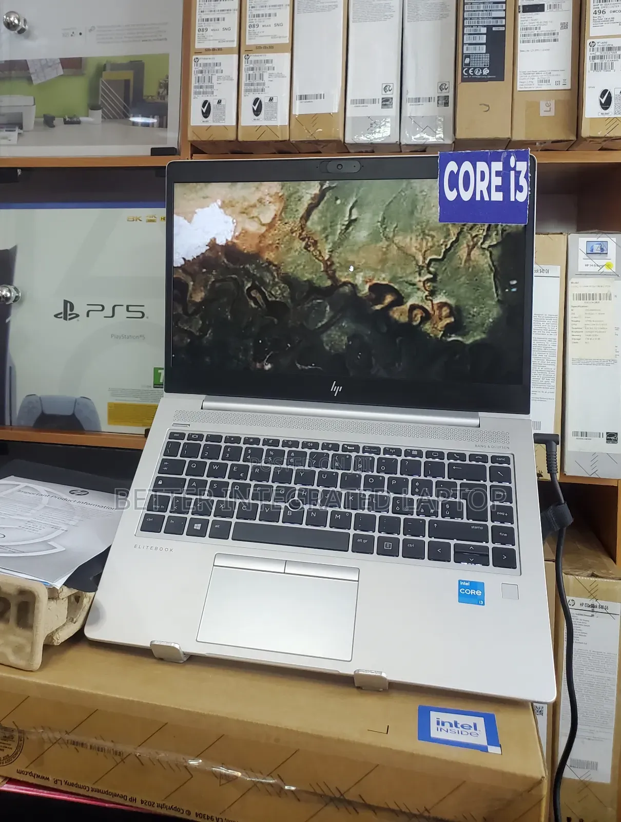 New Laptop HP EliteBook 745 G5 8GB Intel Core i3 SSD 512GB