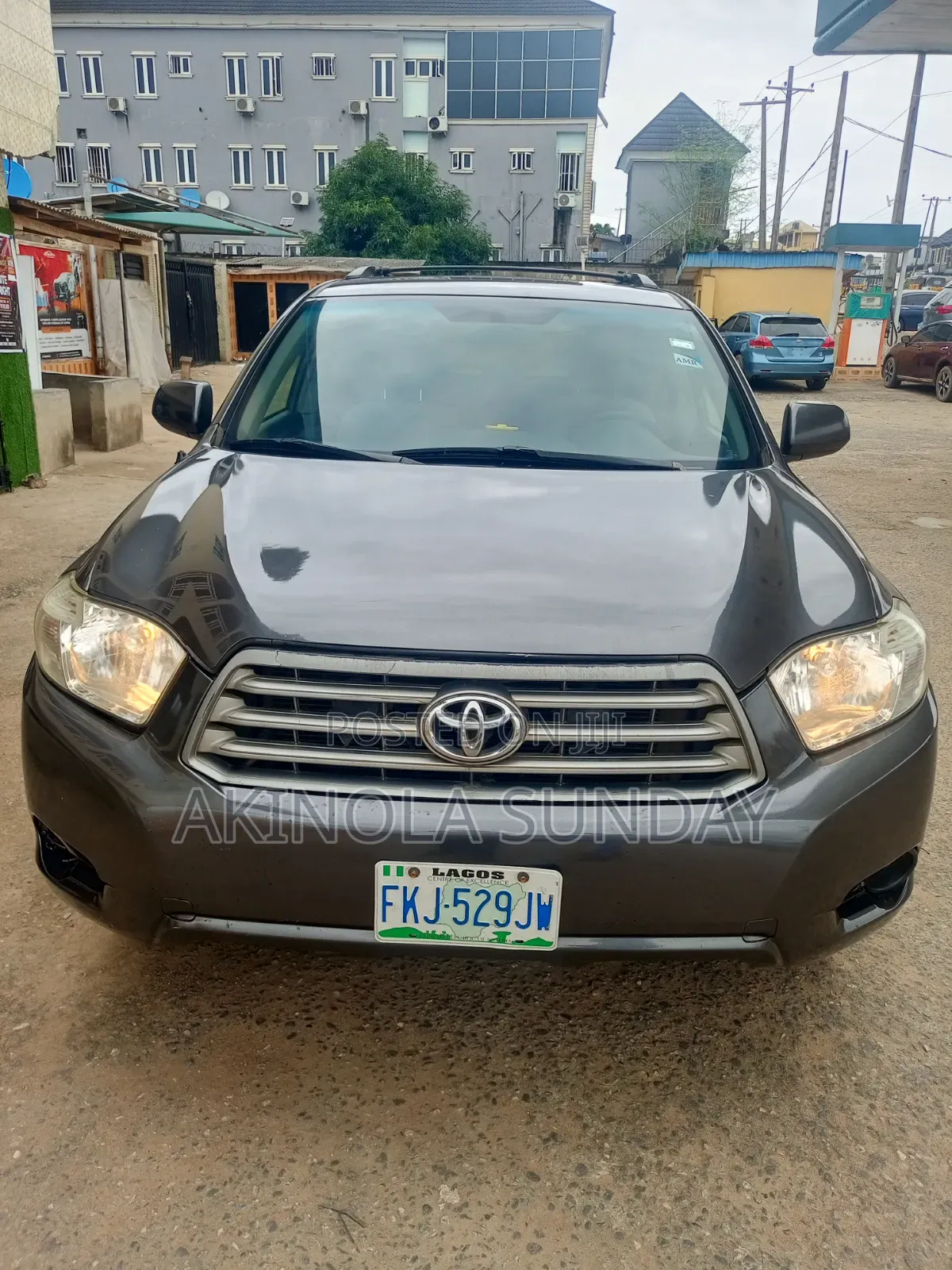Toyota Highlander 2008 Gray