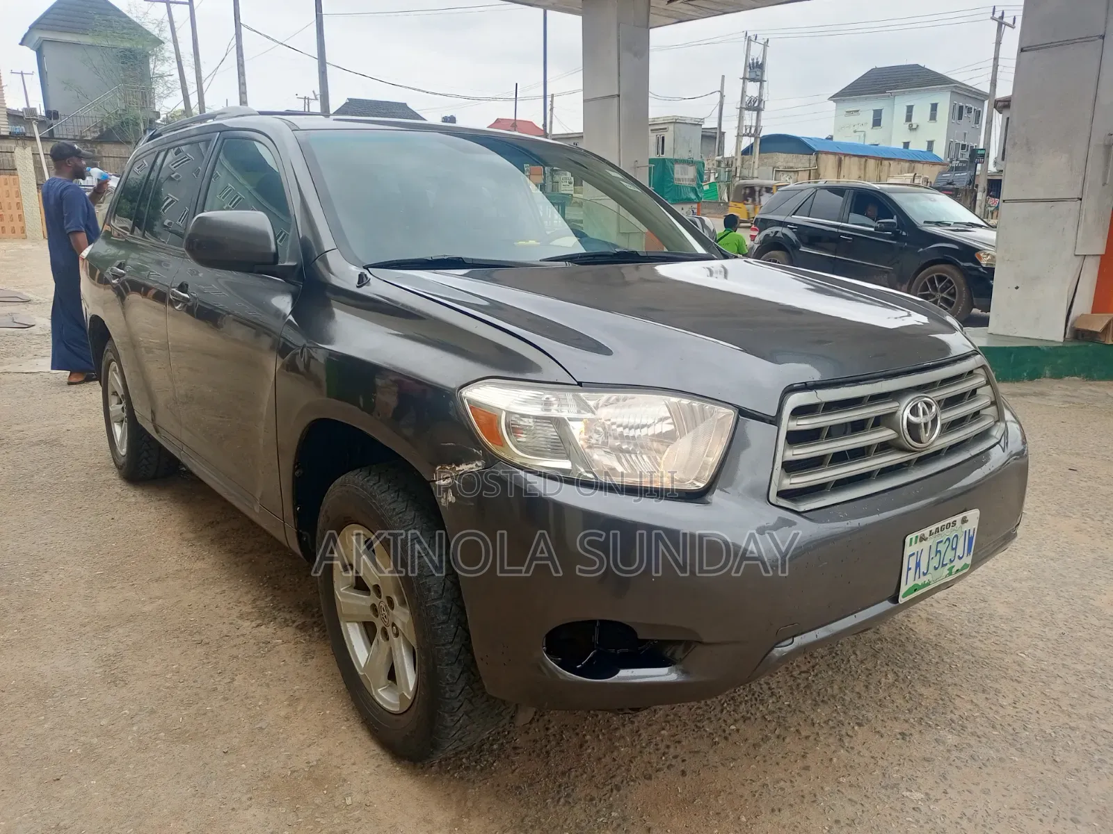 Toyota Highlander 2008 Gray