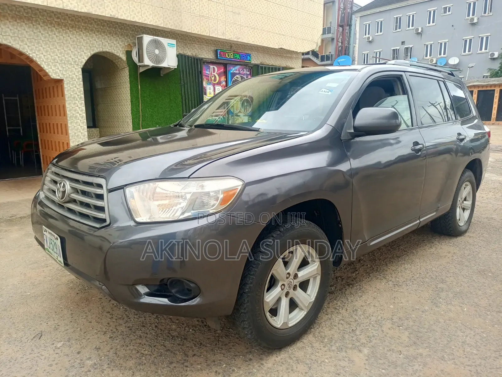Toyota Highlander 2008 Gray