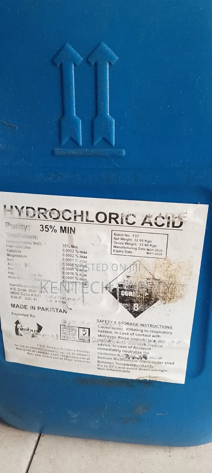 Industrial Stain Remover O4 Chemical for Tiles and Toilet Cleaner