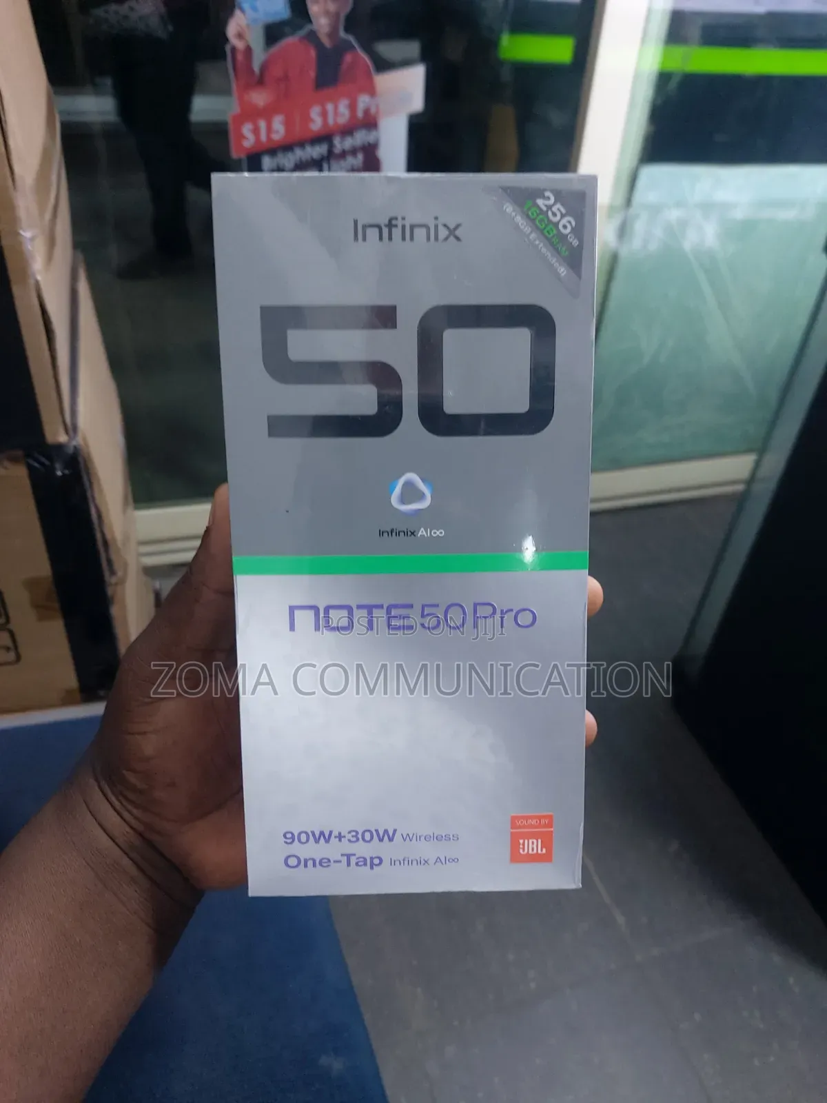 New Infinix Note 50 Pro 4G 256 GB Black
