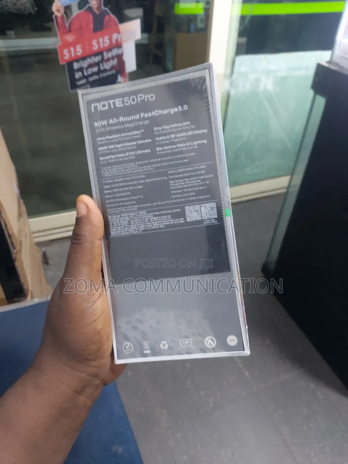 New Infinix Note 50 Pro 4G 256 GB Black