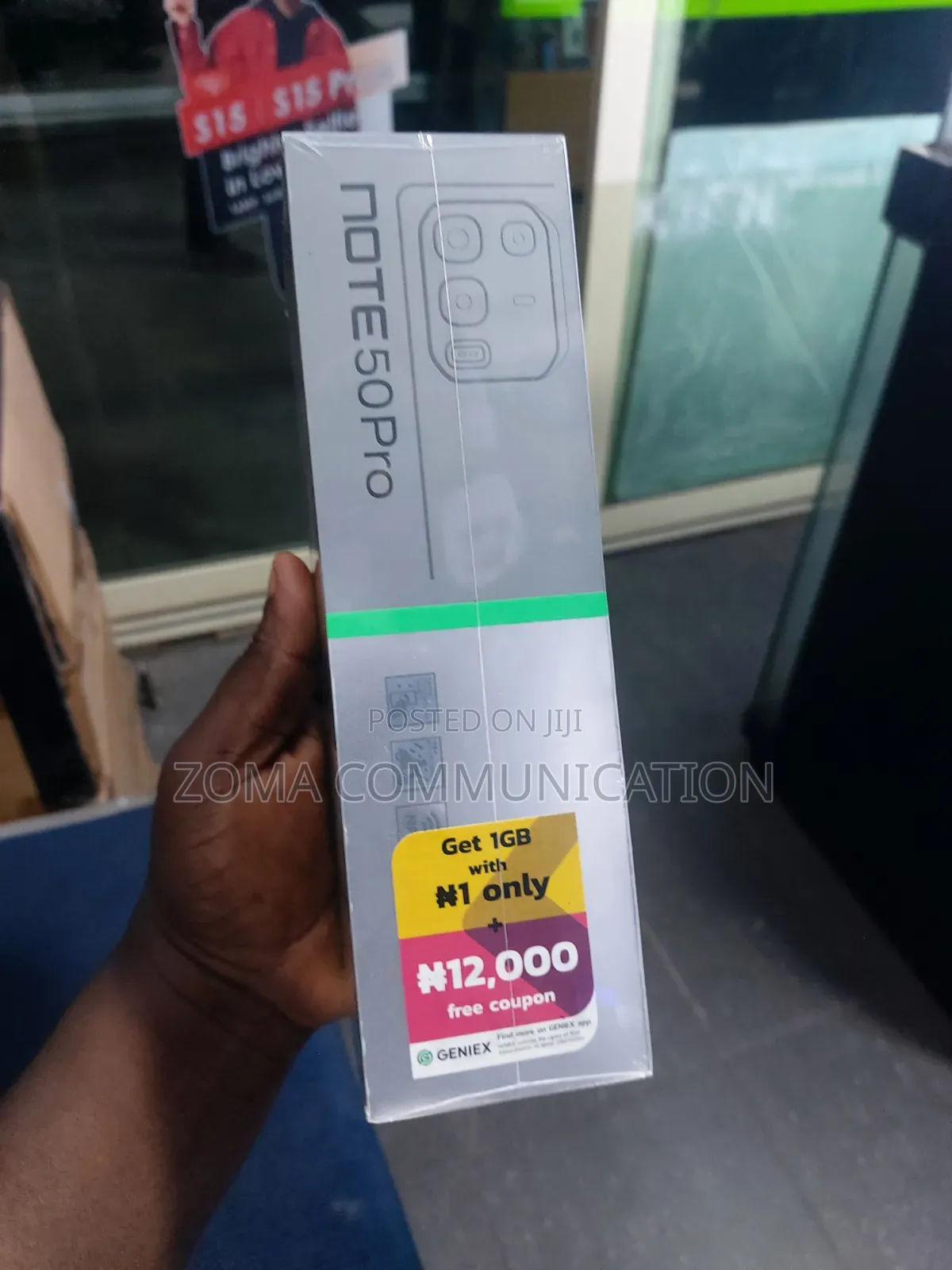 New Infinix Note 50 Pro 4G 256 GB Black