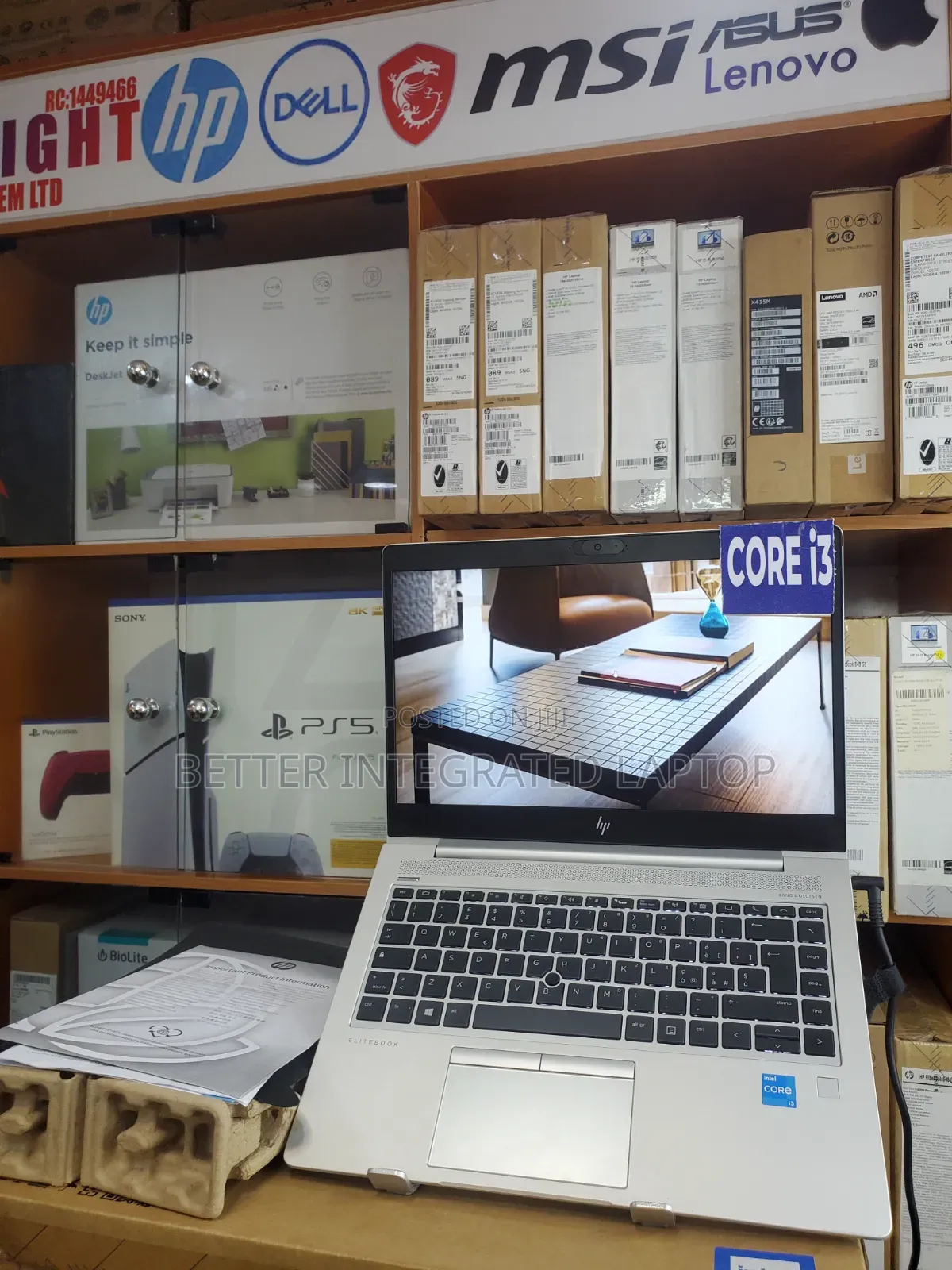 New Laptop HP EliteBook 745 G5 16GB Intel Core i3 SSD 512GB