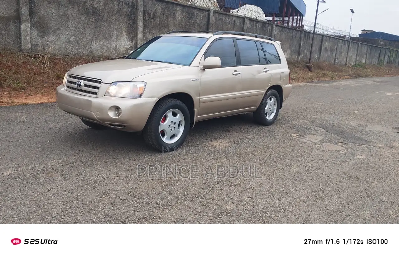Toyota Highlander 2007 Gold