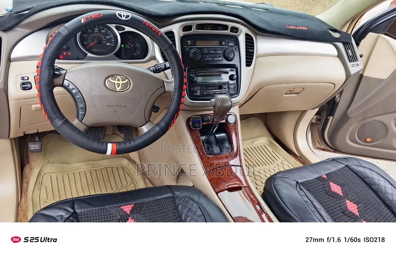 Toyota Highlander 2007 Gold