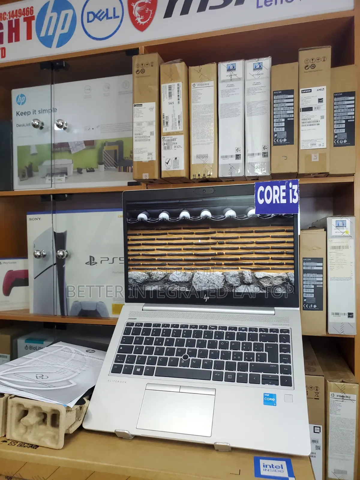 New Laptop HP EliteBook 745 G6 12GB Intel Core i3 SSD 256GB