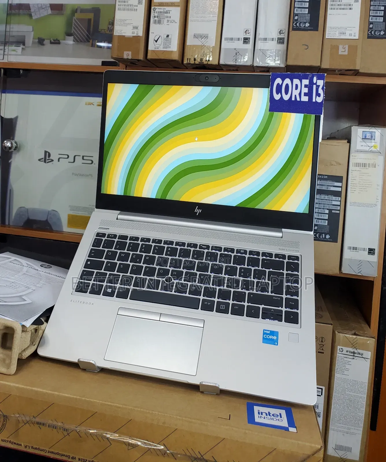 New Laptop HP EliteBook 745 G6 12GB Intel Core i3 SSD 256GB