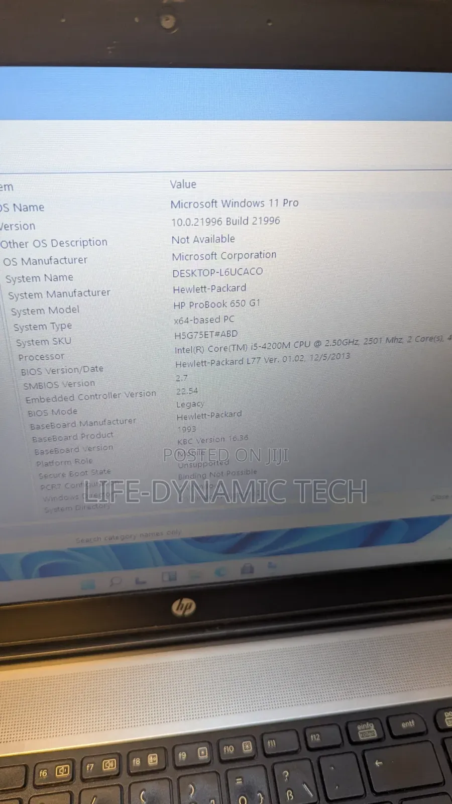 Laptop HP ProBook 650 G1 8GB Intel Core i5 HDD 500GB