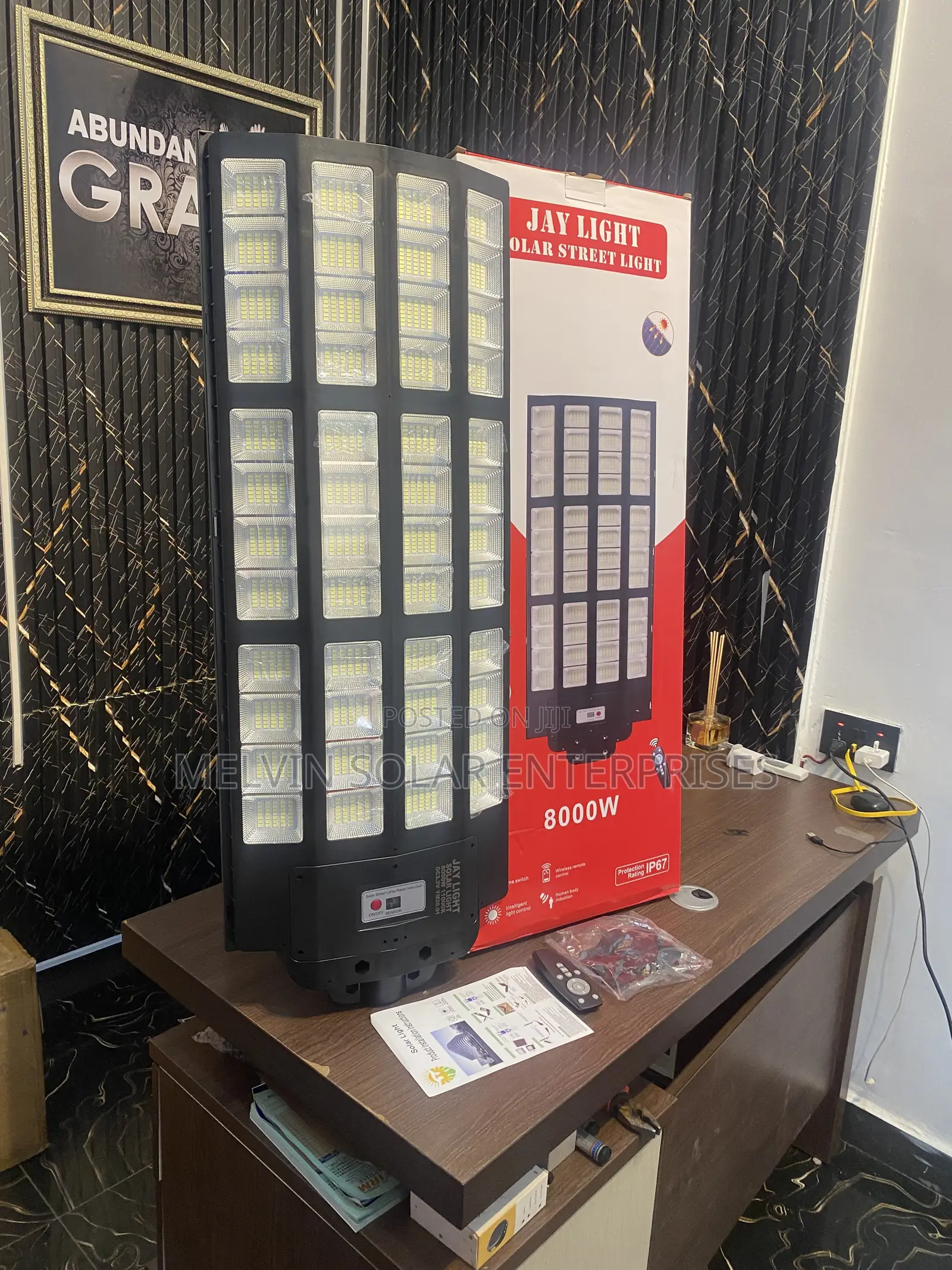 8000watts Jaylights Solar Street Lights Available Now in Store