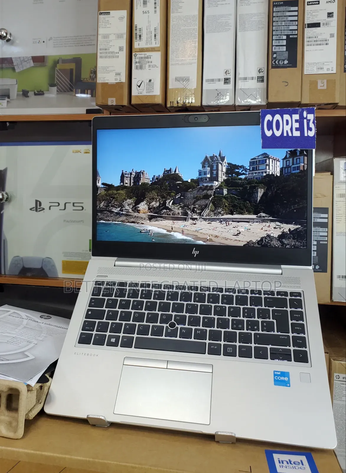 New Laptop HP EliteBook 745 G6 16GB Intel Core i3 SSD 256GB