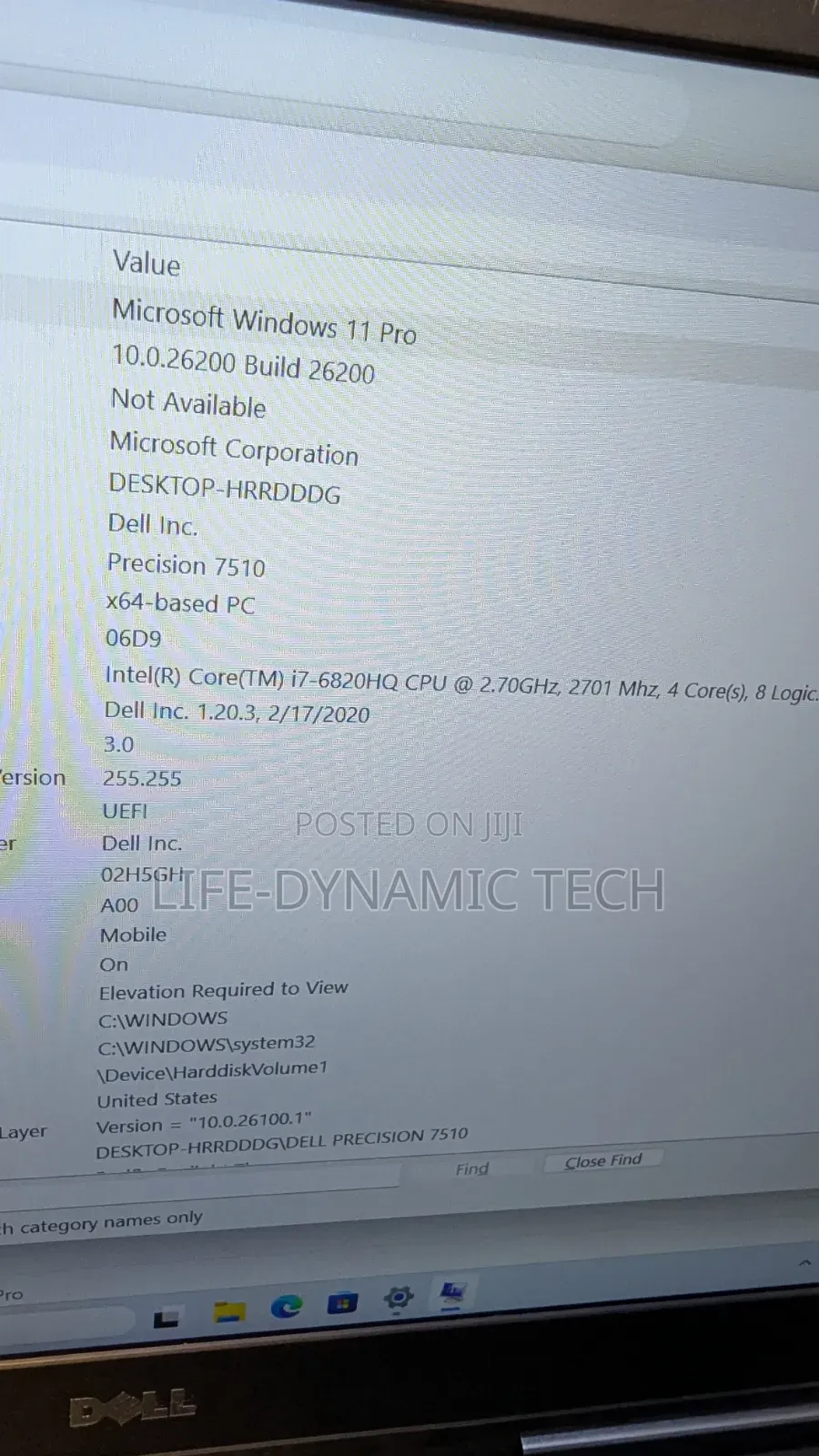 Laptop Dell Precision 7510 16GB Intel Core i7 SSD 512GB