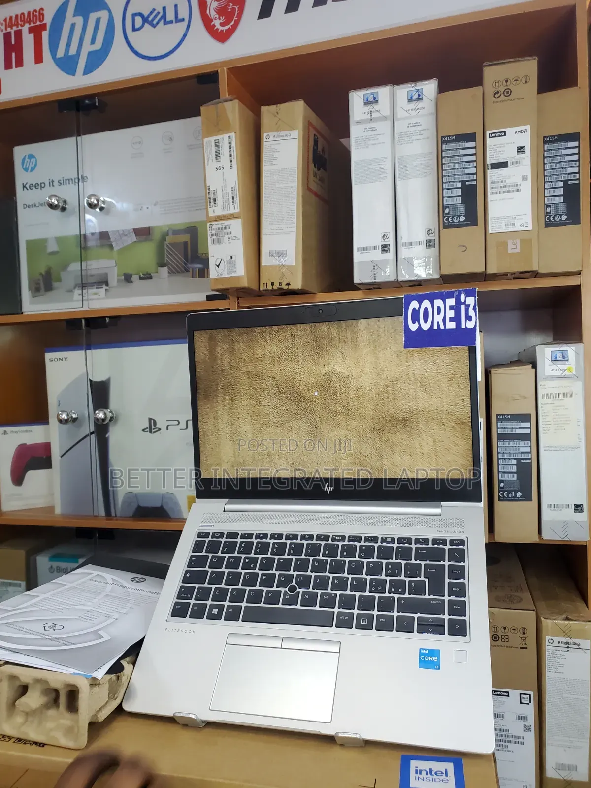 New Laptop HP EliteBook 745 G6 8GB Intel Core i3 SSD 512GB