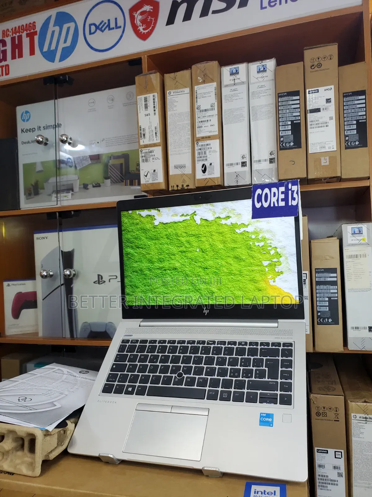 New Laptop HP EliteBook 745 G6 8GB Intel Core i3 SSD 512GB
