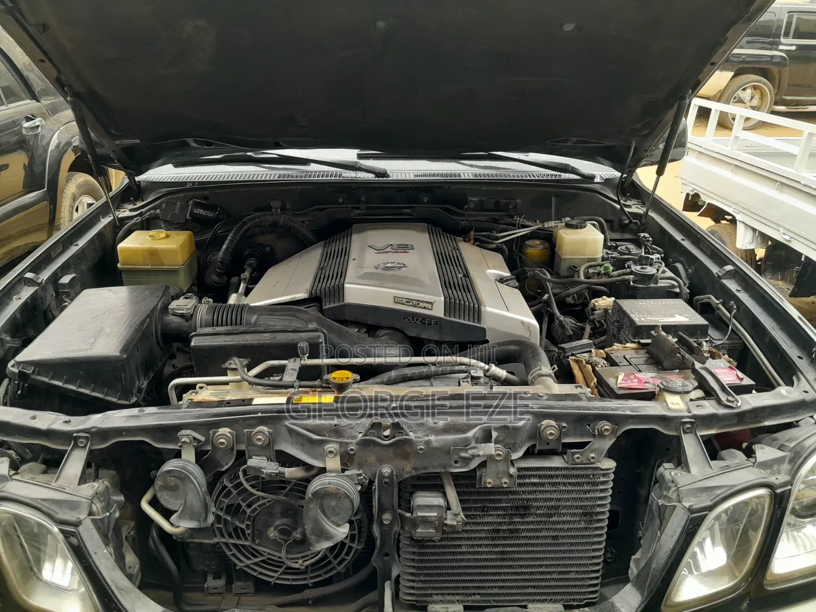 Lexus LX 470 AWD 2002 Black