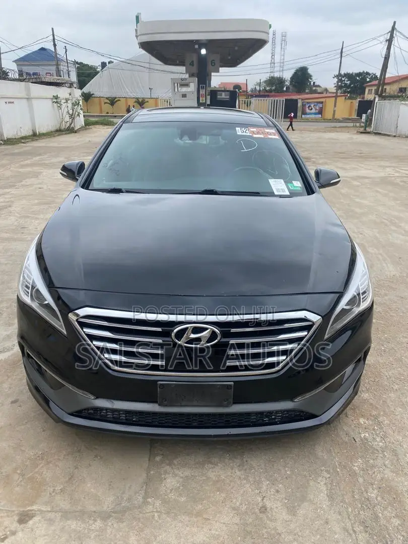Hyundai Sonata Limited 2.0T 4dr Sedan (2.0L 4cyl Turbo 6A) 2015 Black