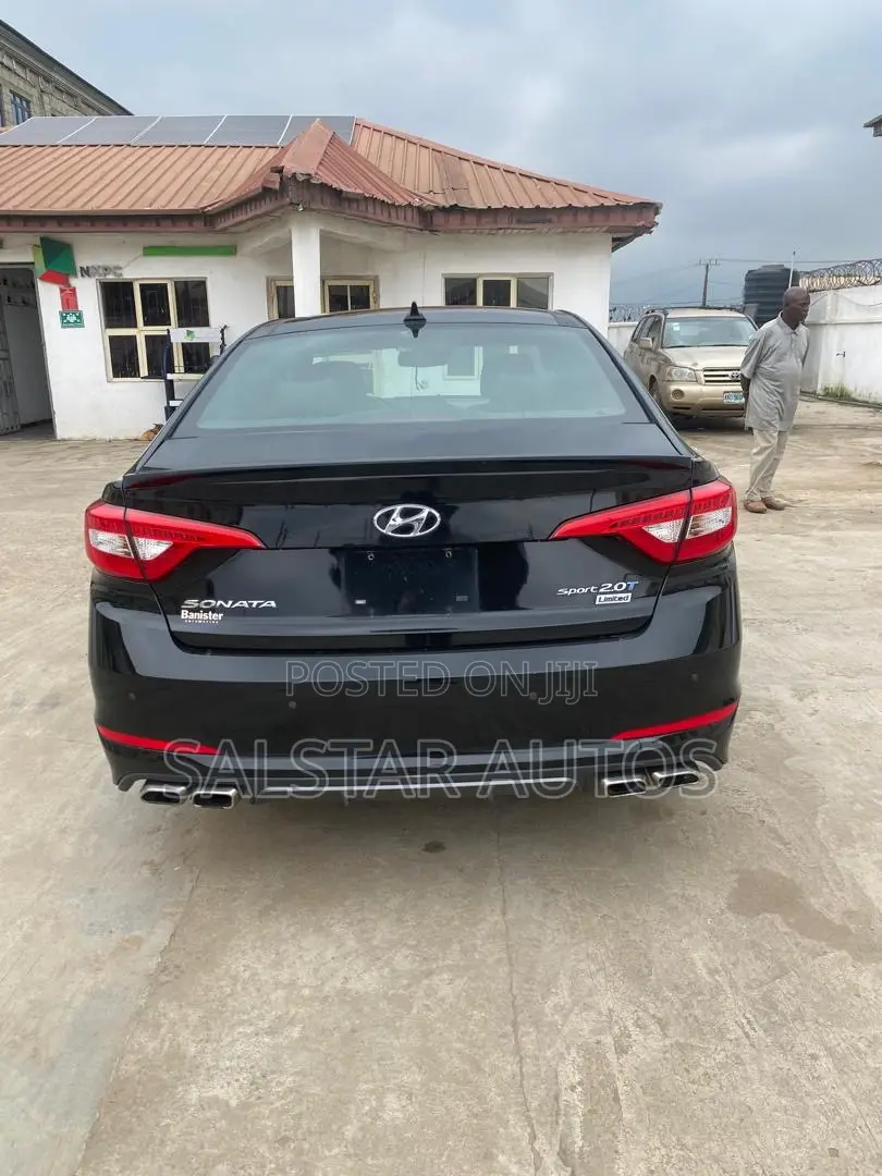 Hyundai Sonata Limited 2.0T 4dr Sedan (2.0L 4cyl Turbo 6A) 2015 Black