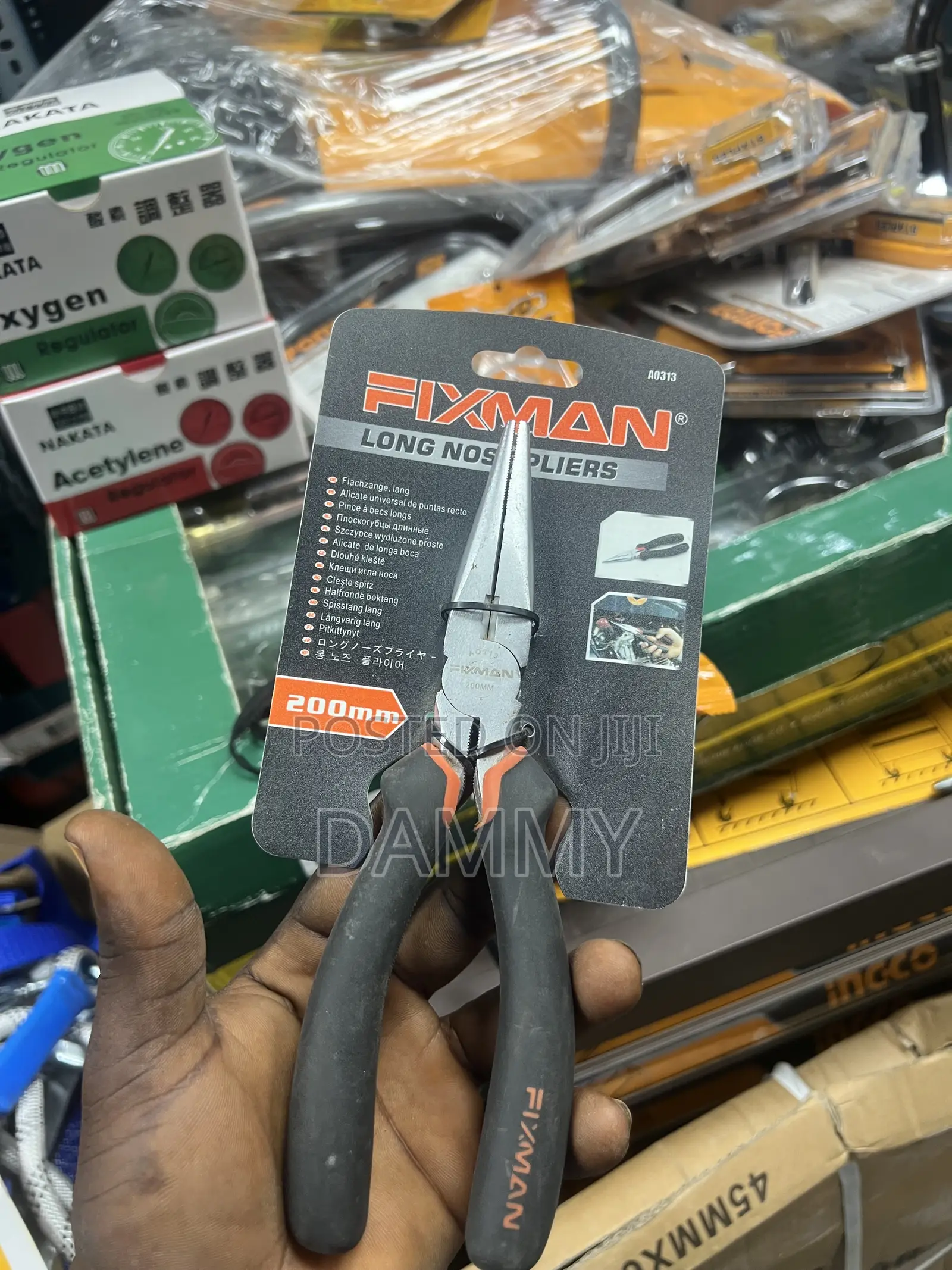 Fixman Industrial Long Nose Pliers