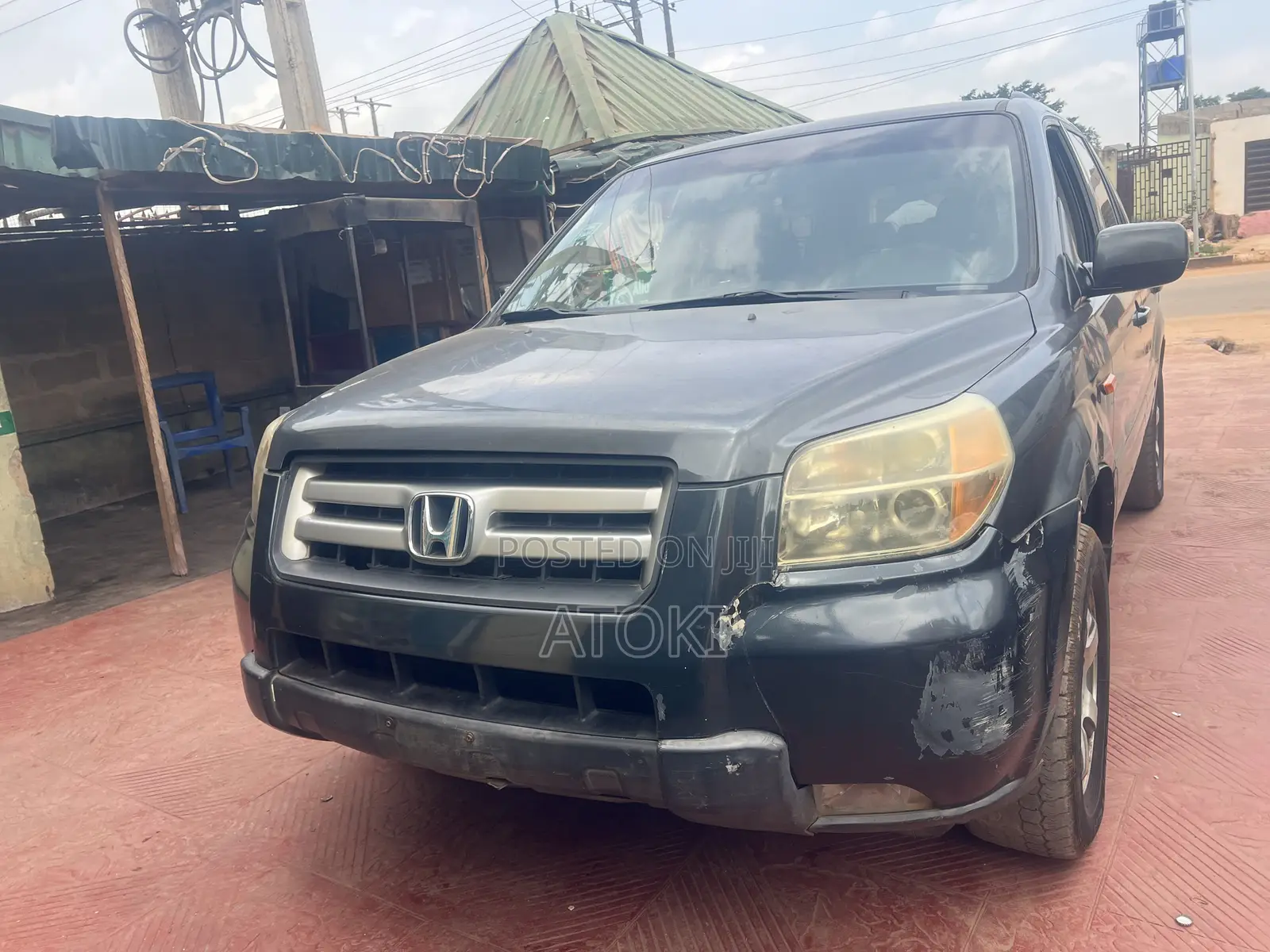 Honda Pilot EX-L 4x4 (3.5L 6cyl 5A) 2006 Gray