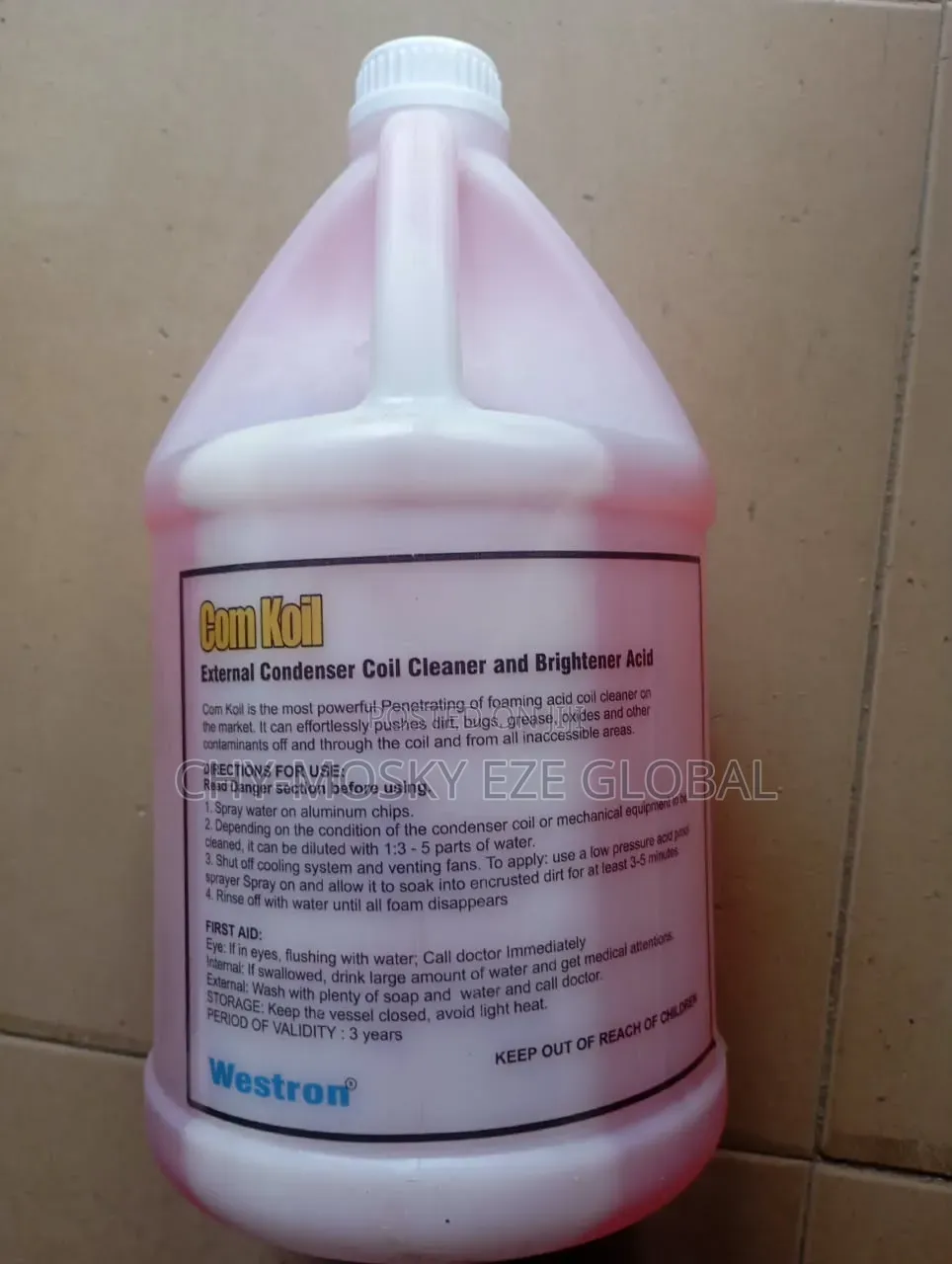 Westron Com Koil Coil Cleaner (3.8Ltr)
