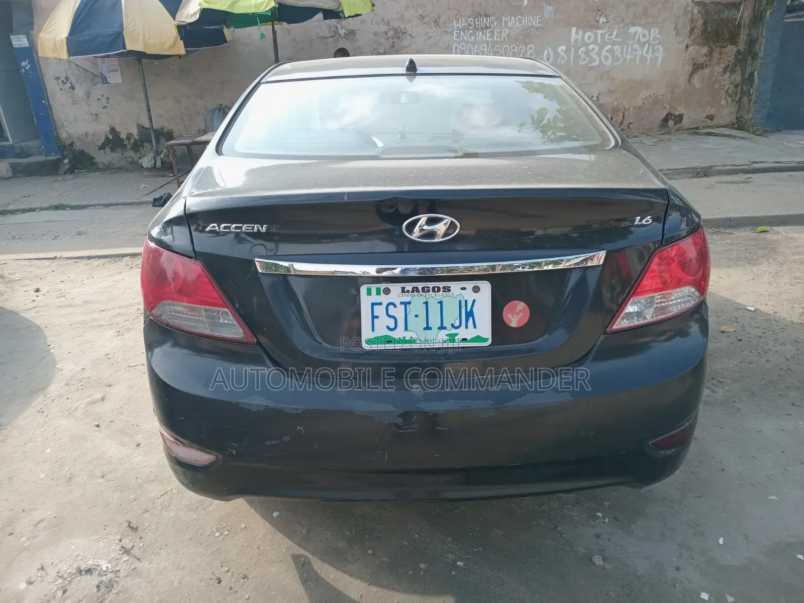 Hyundai Accent 2014 Black