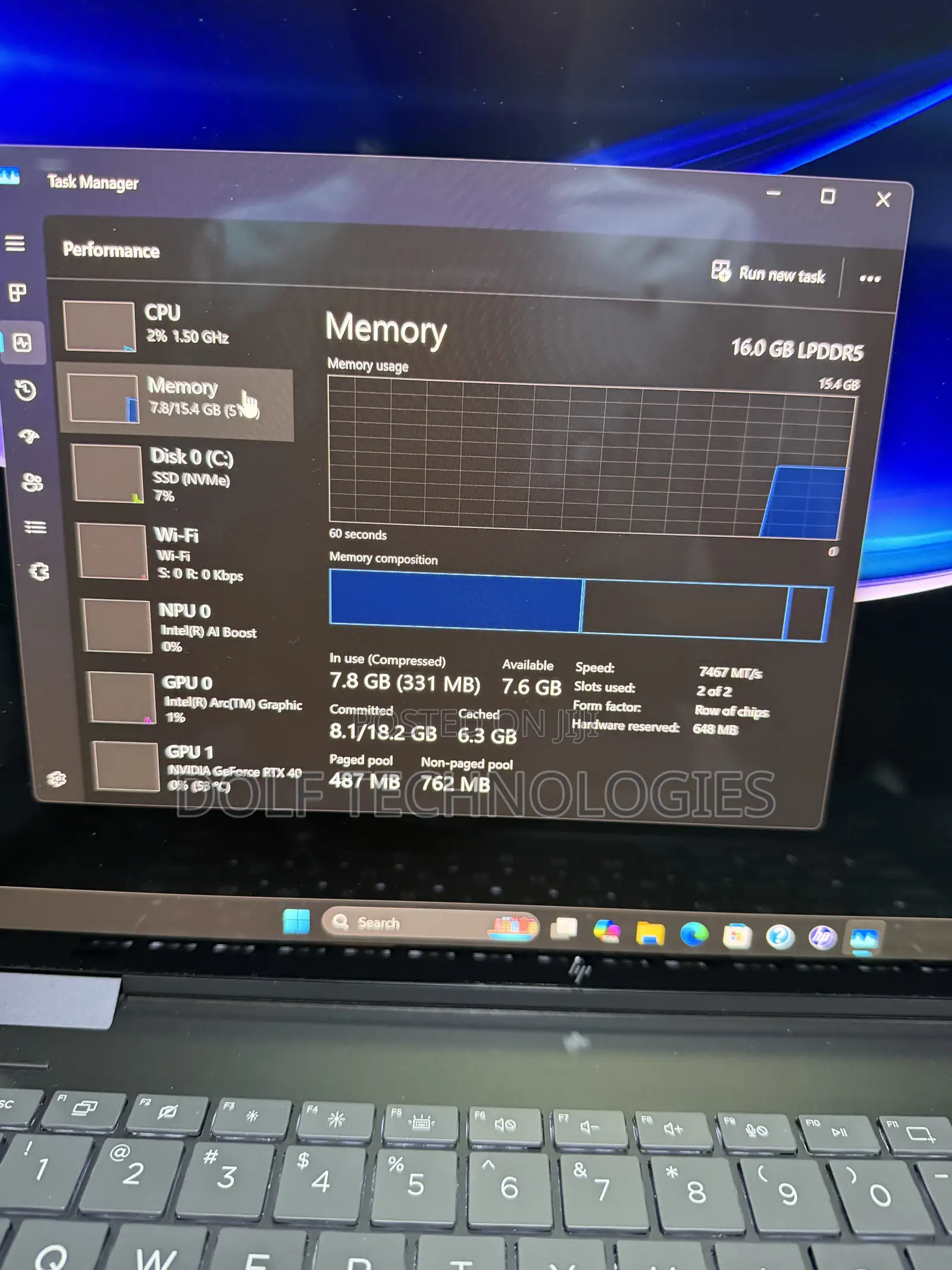 Laptop HP Spectre 16GB Intel Core Ultra 7 SSD 2T