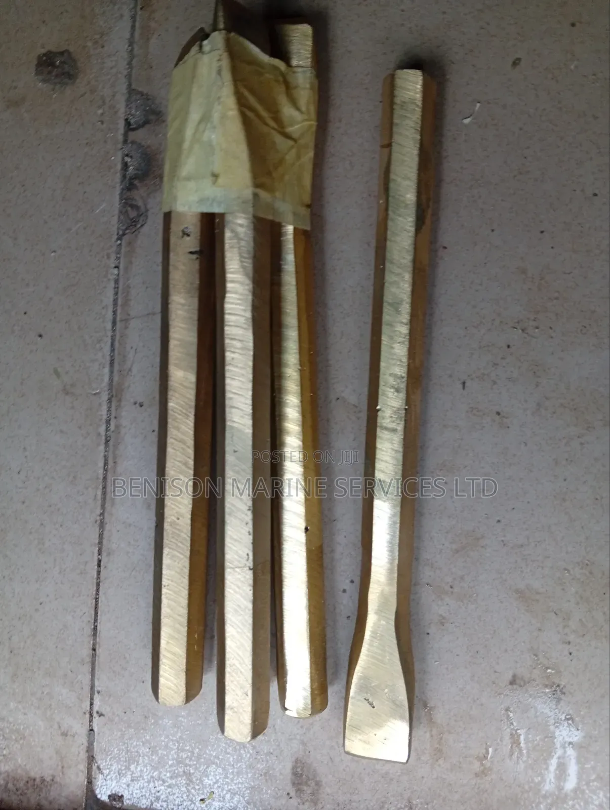 10" Brass Chisel (Non-Spark)