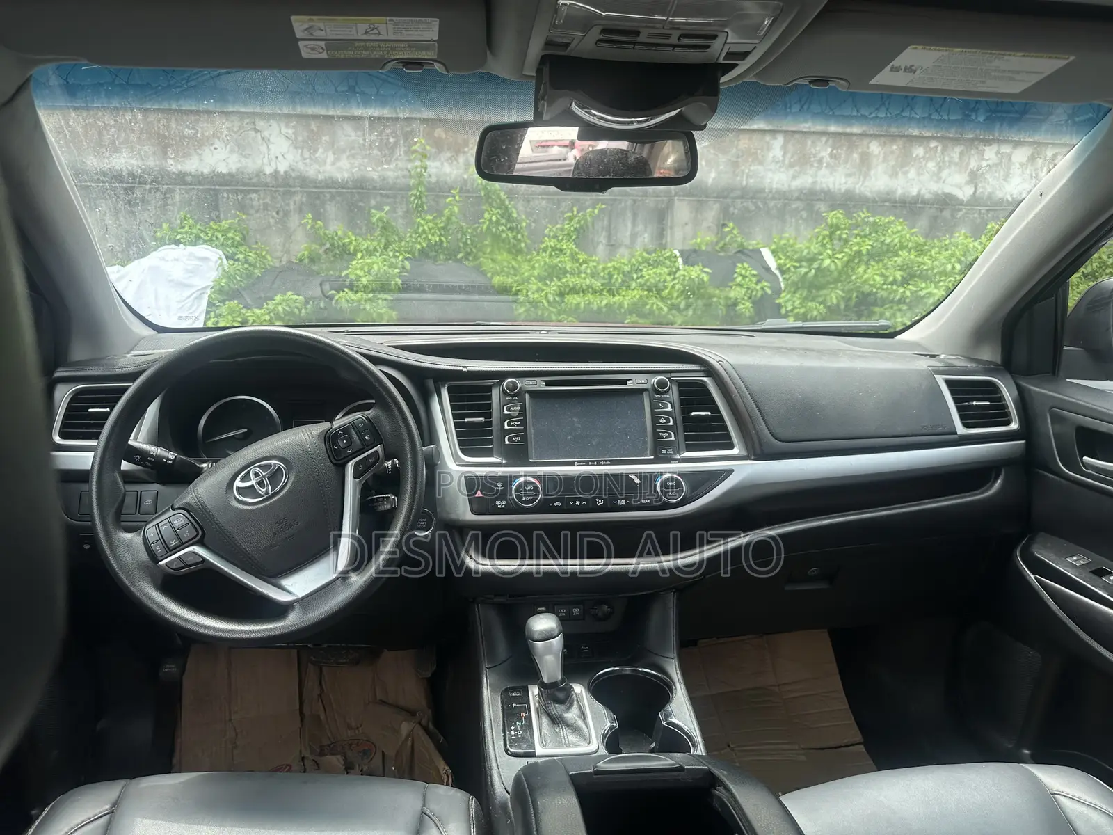 Toyota Highlander XLE V6 4x2 (3.5L 6cyl 6A) 2016 Red
