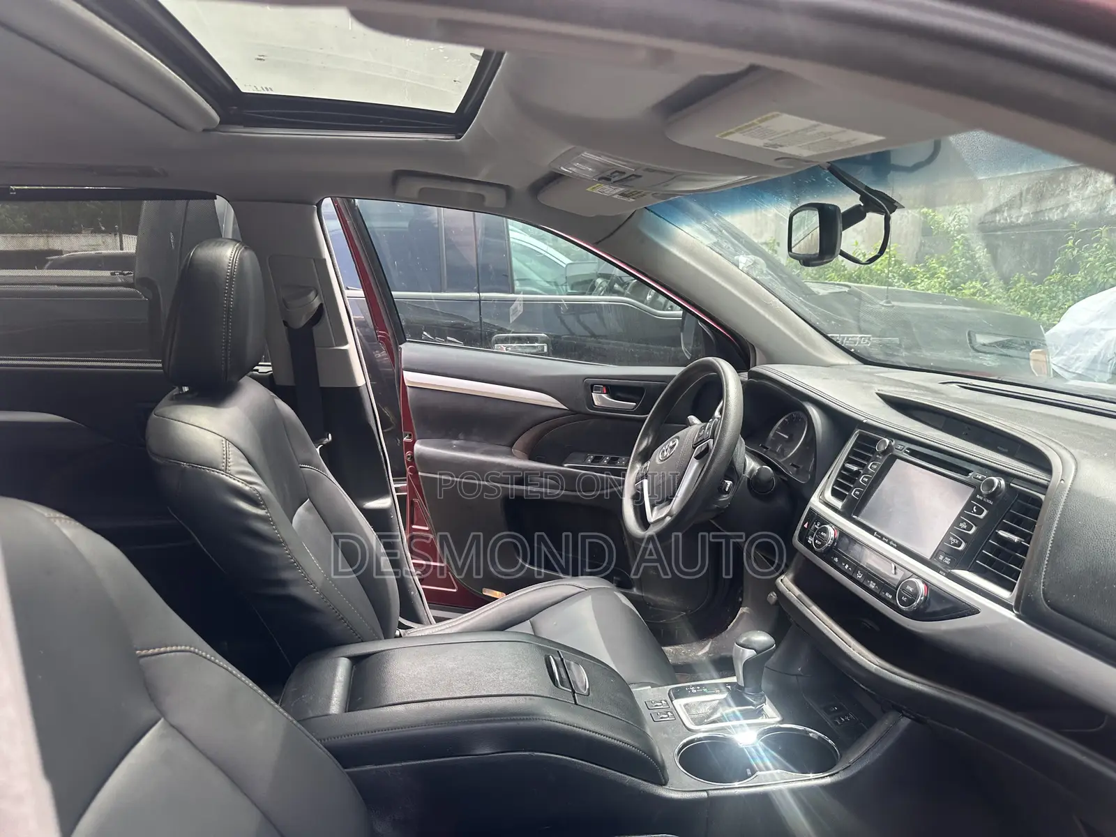 Toyota Highlander XLE V6 4x2 (3.5L 6cyl 6A) 2016 Red