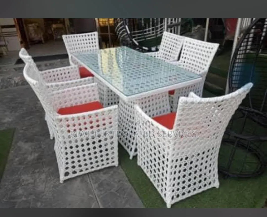 Big Boy Rattan Chairs and Table