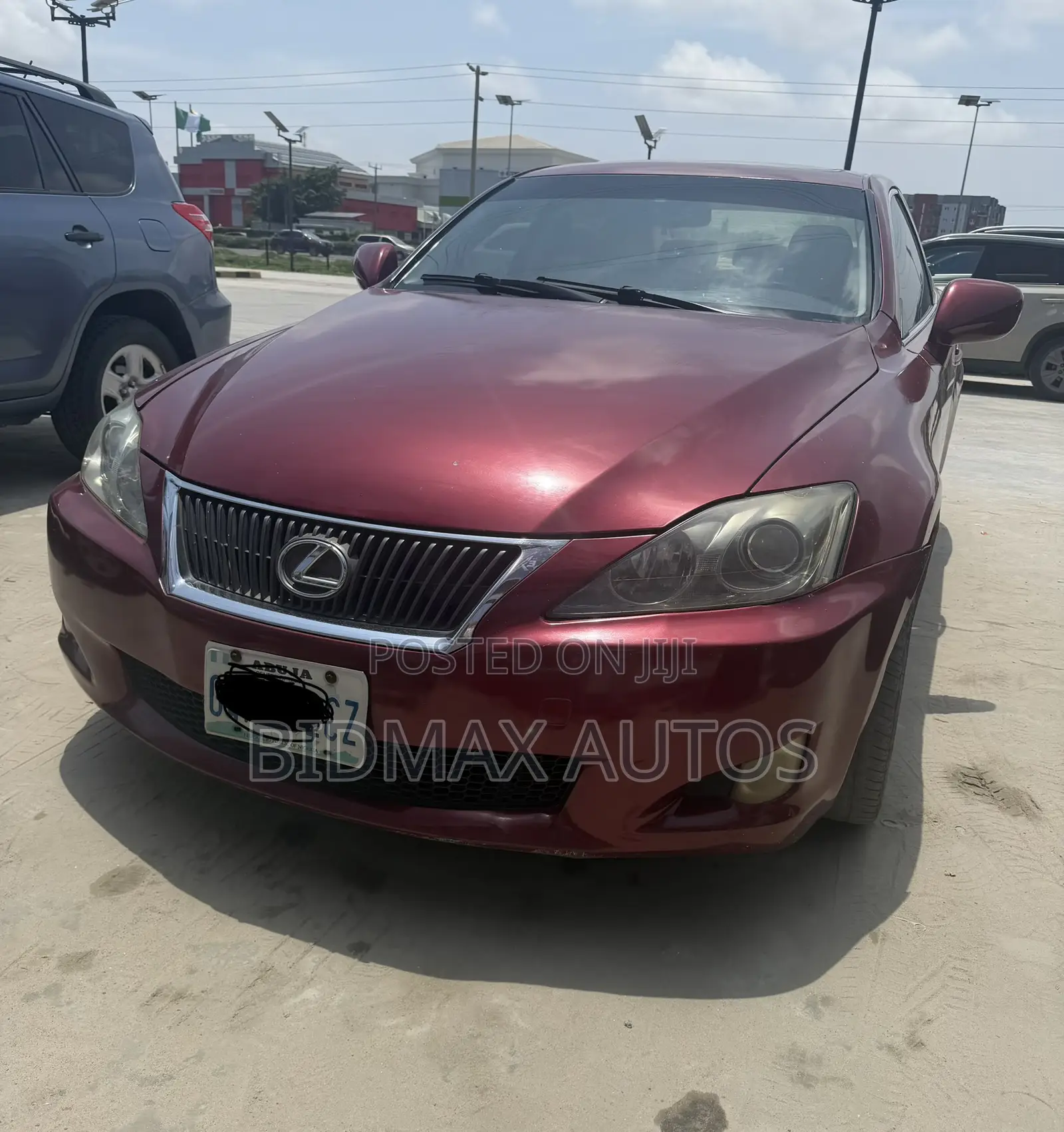 Lexus IS 250 2008 Burgundy