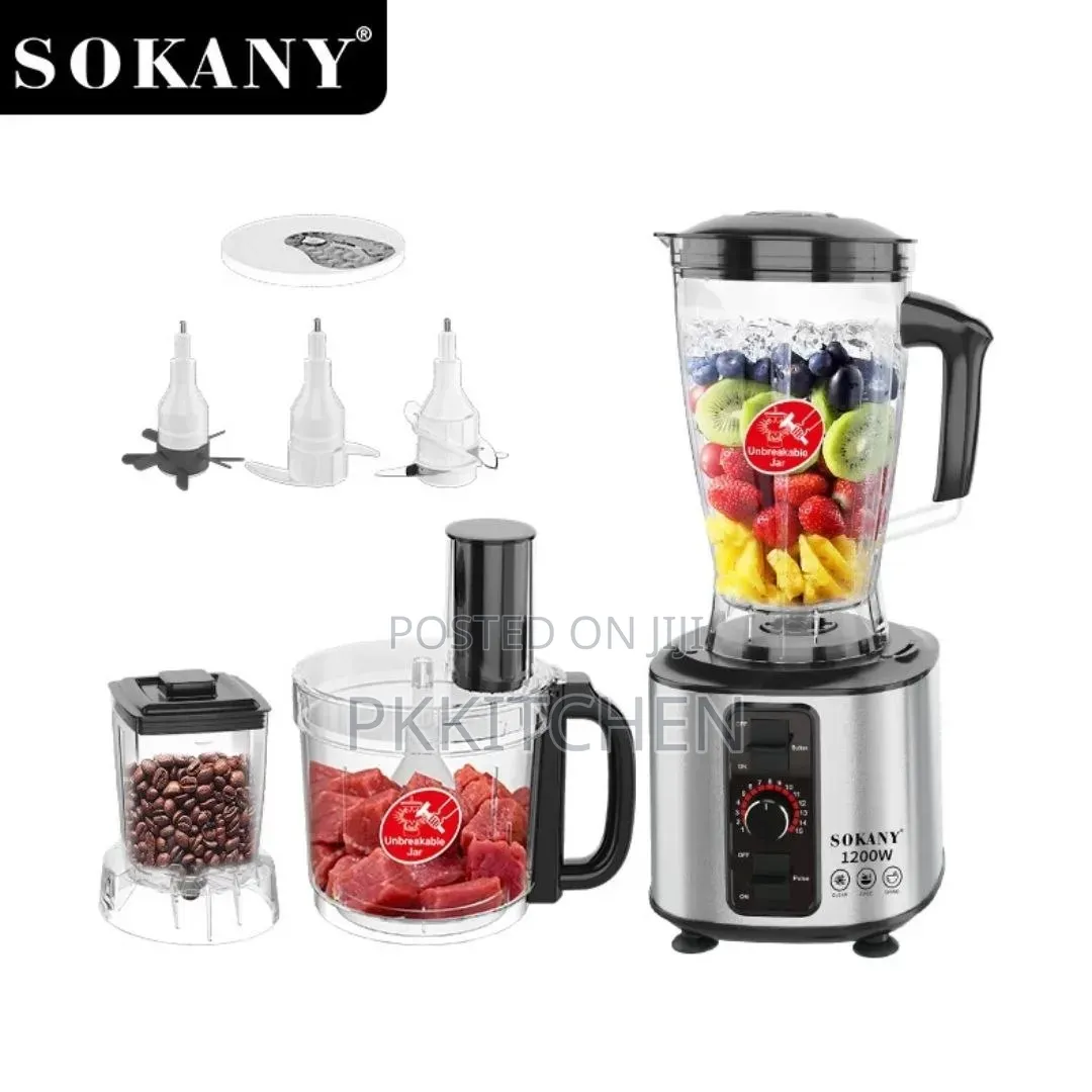 Sokany 7in1 Multi-Purpose Blender Food Processor
