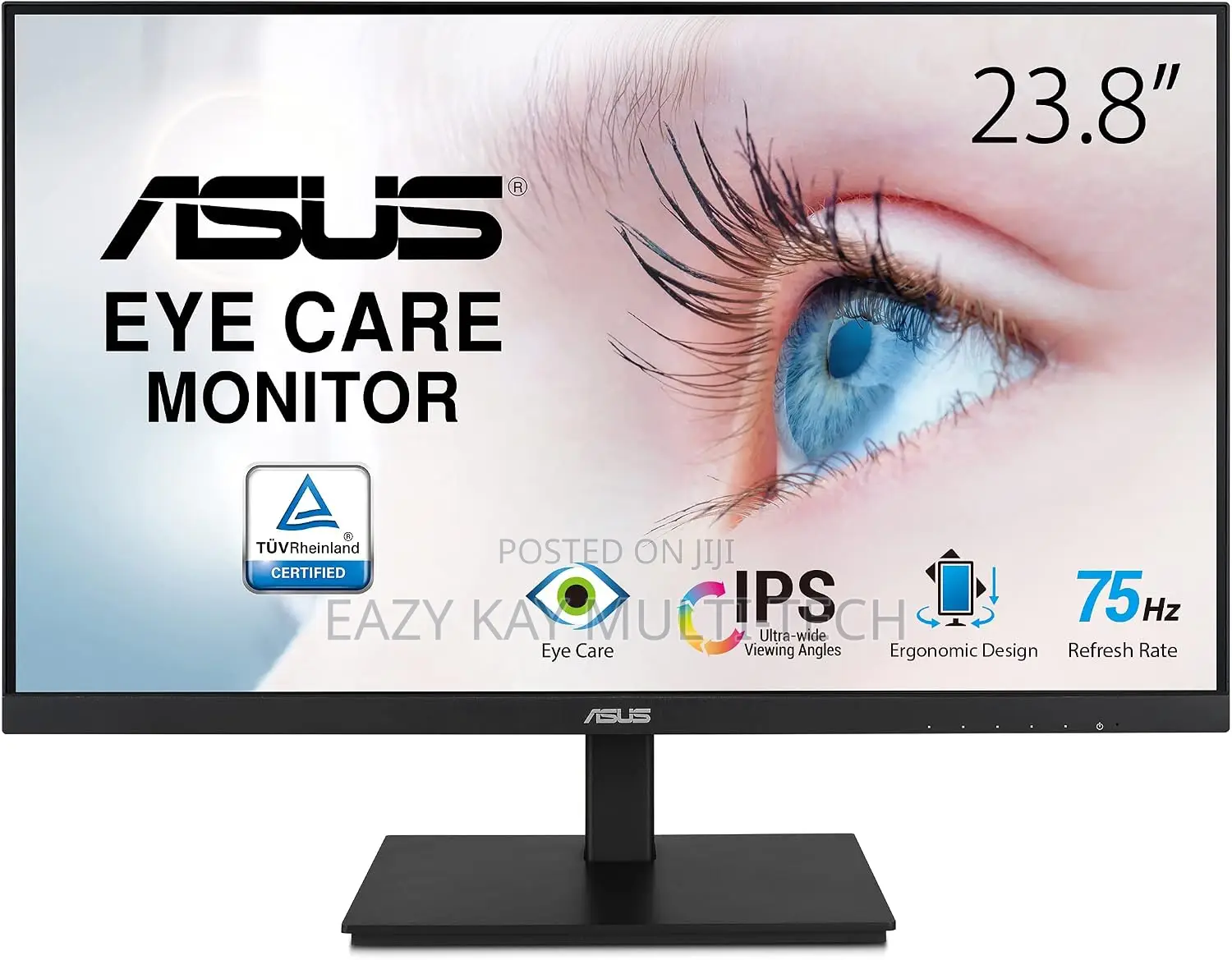 ASUS 24-Inch 1080P Monitor With Speaker
