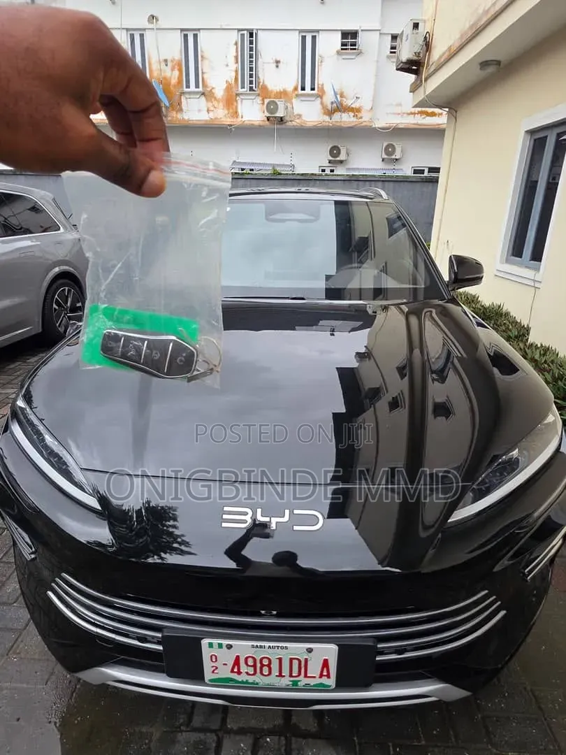 New BYD Song Plus 2025 Black
