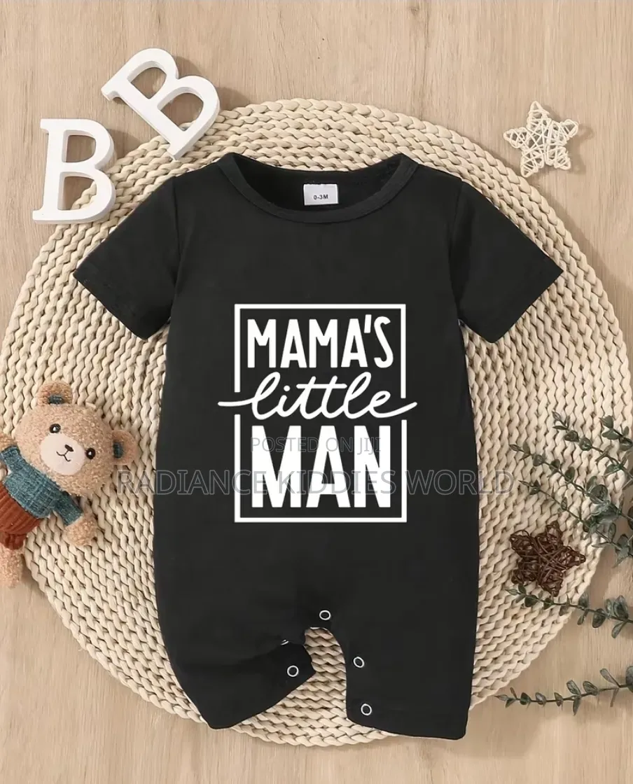 Baby Boy Short Sleeve Romper
