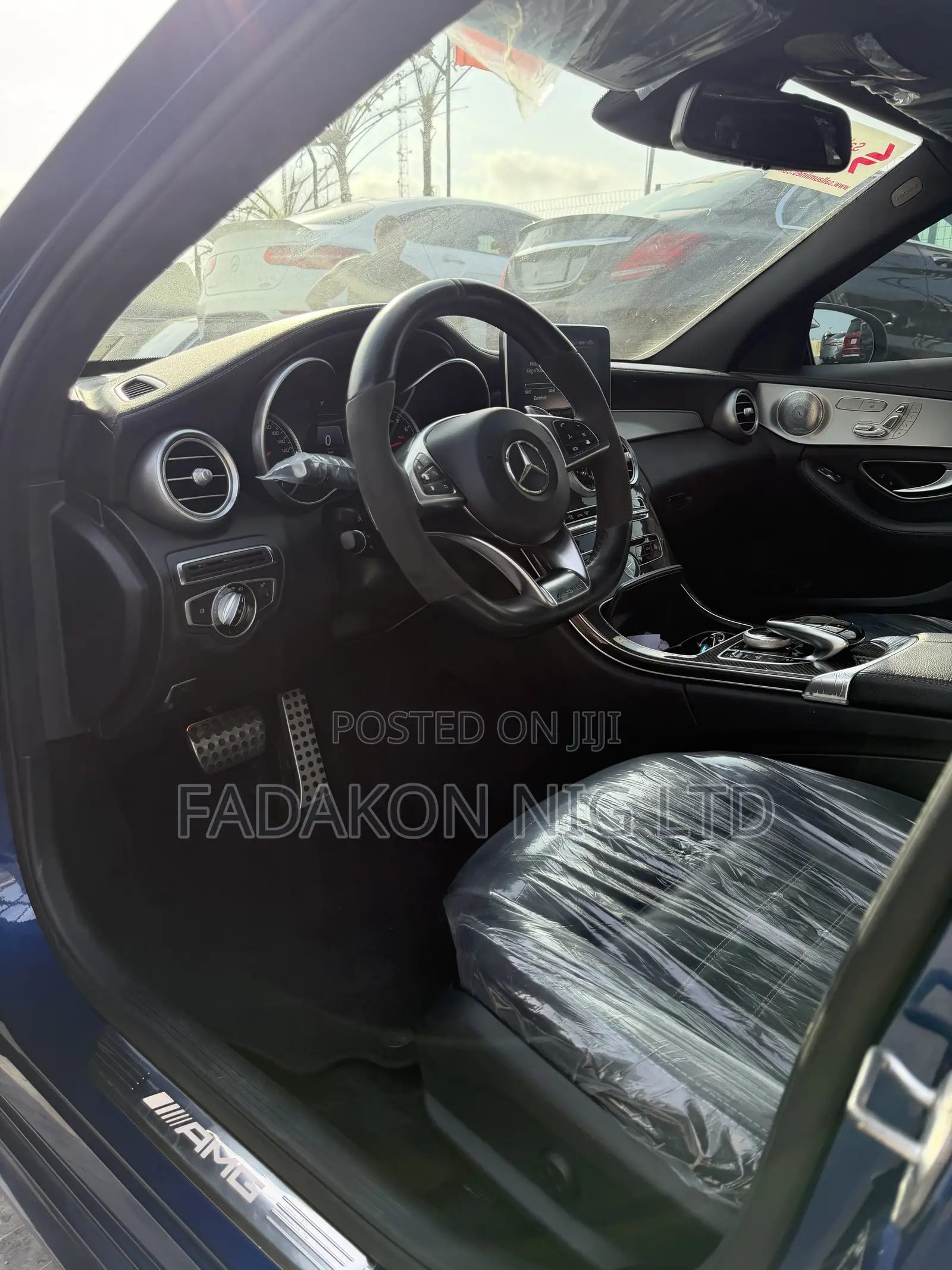 Mercedes-Benz C-Class C 43 AMG 4MATIC (W205) 2017 Blue