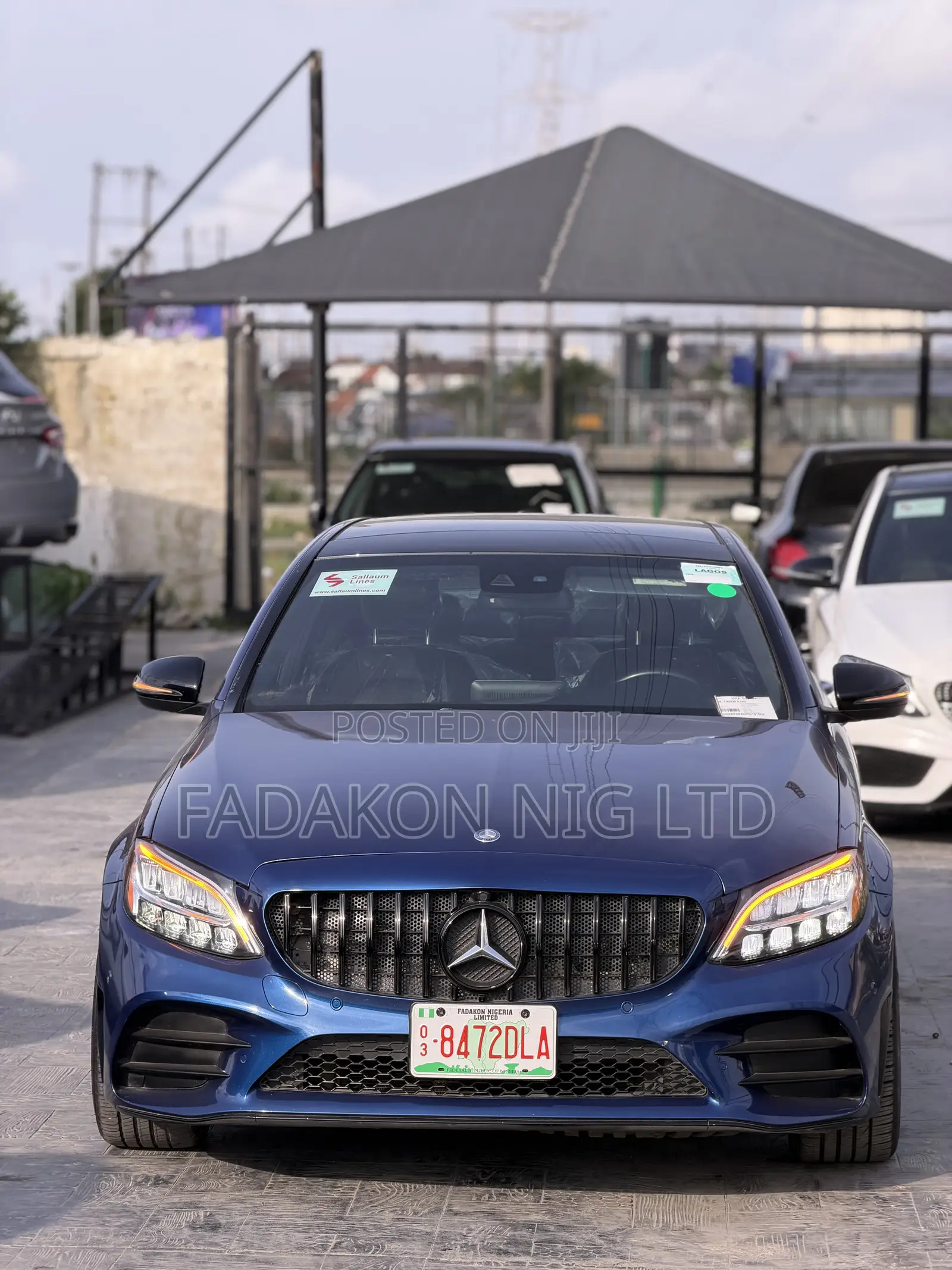 Mercedes-Benz C-Class C 43 AMG 4MATIC (W205) 2017 Blue