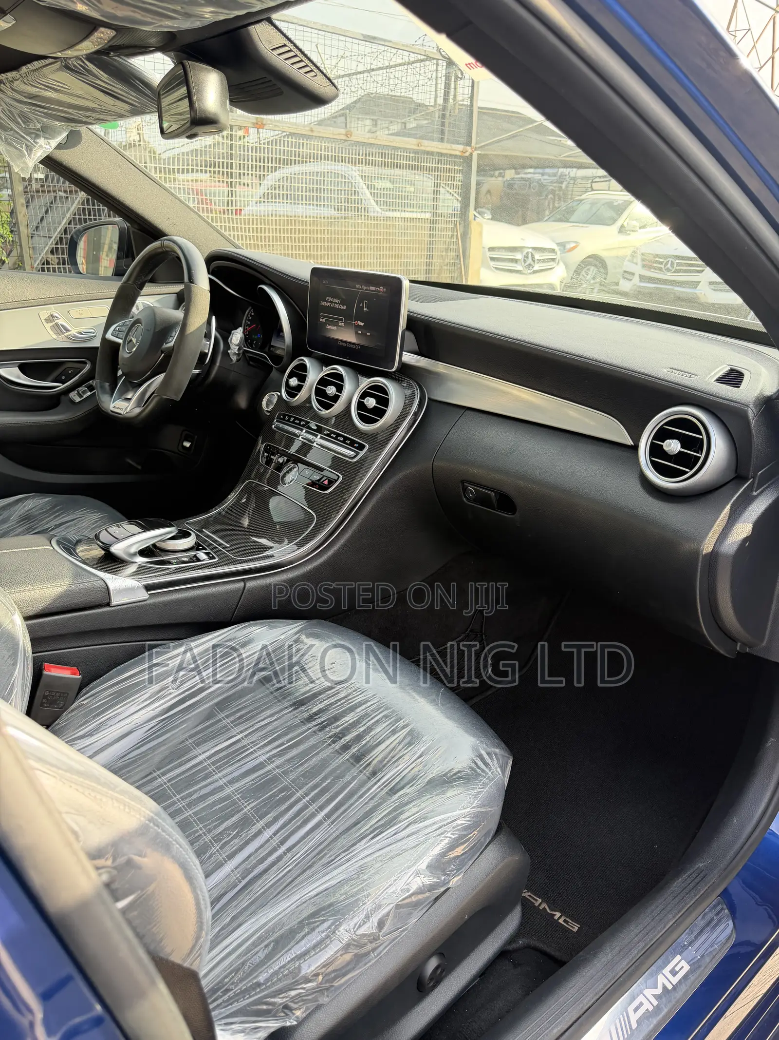 Mercedes-Benz C-Class C 43 AMG 4MATIC (W205) 2017 Blue